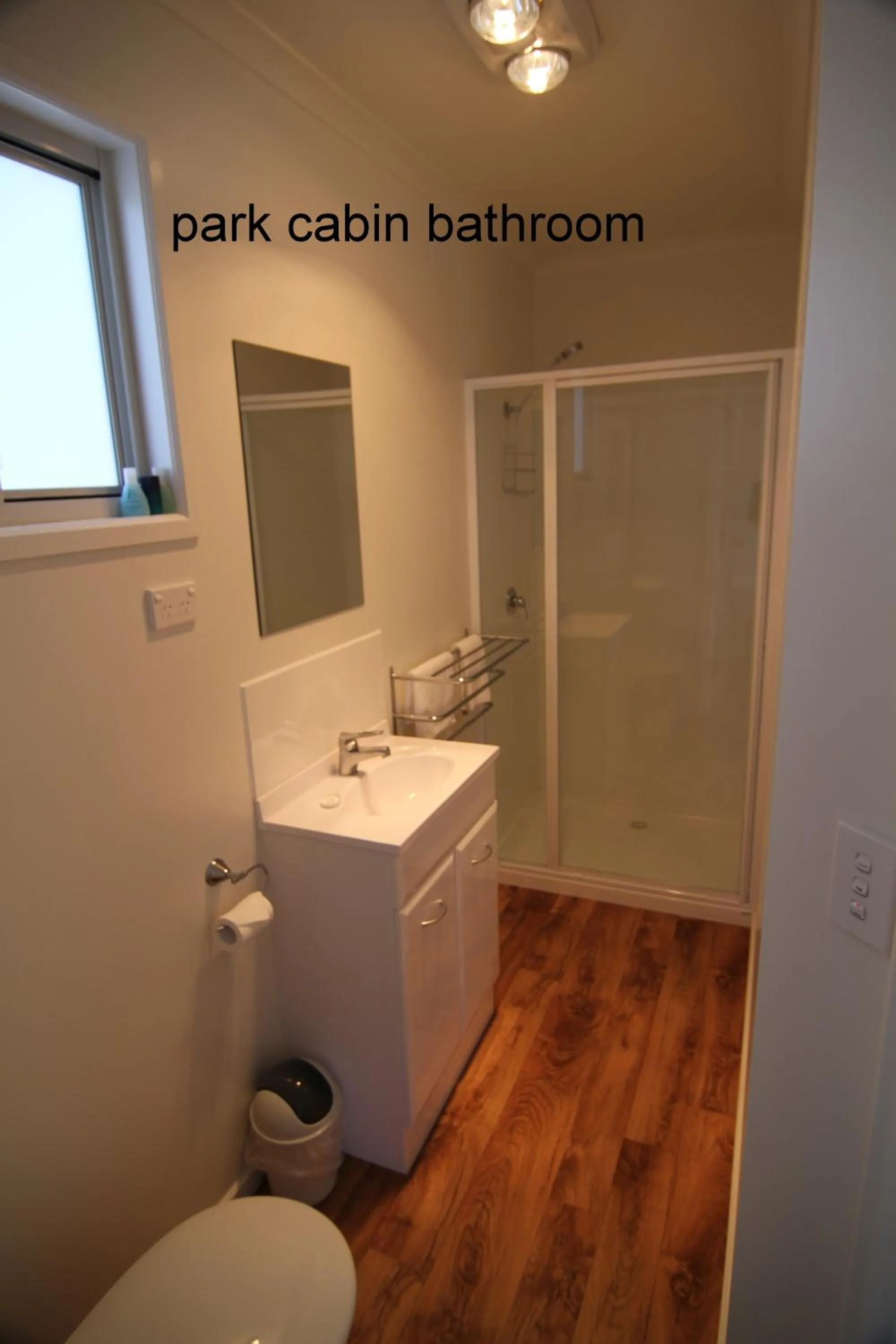 Bathroom in Bicheno East Coast Holiday Park