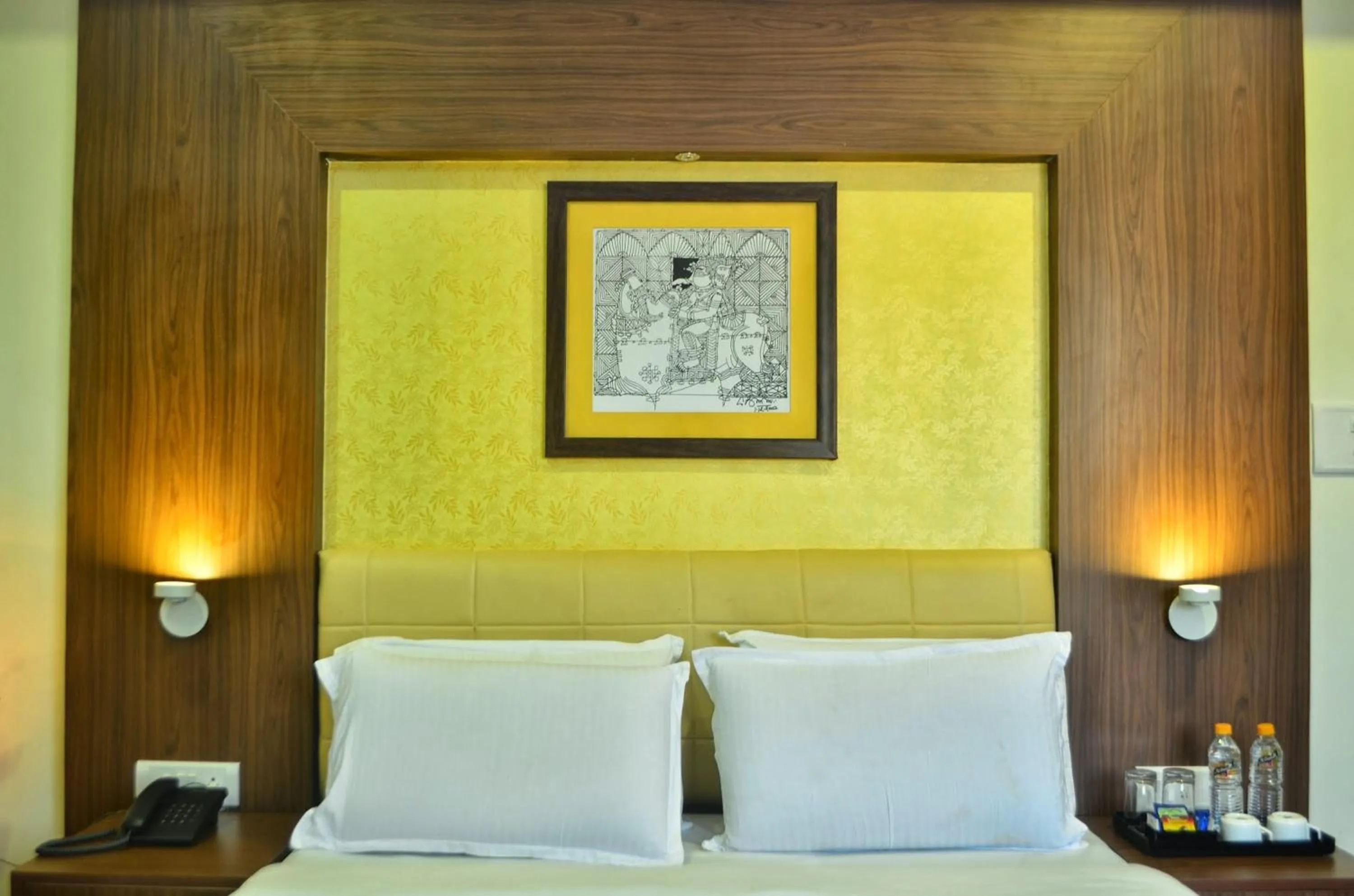 Decorative detail in Hotel Arunachala