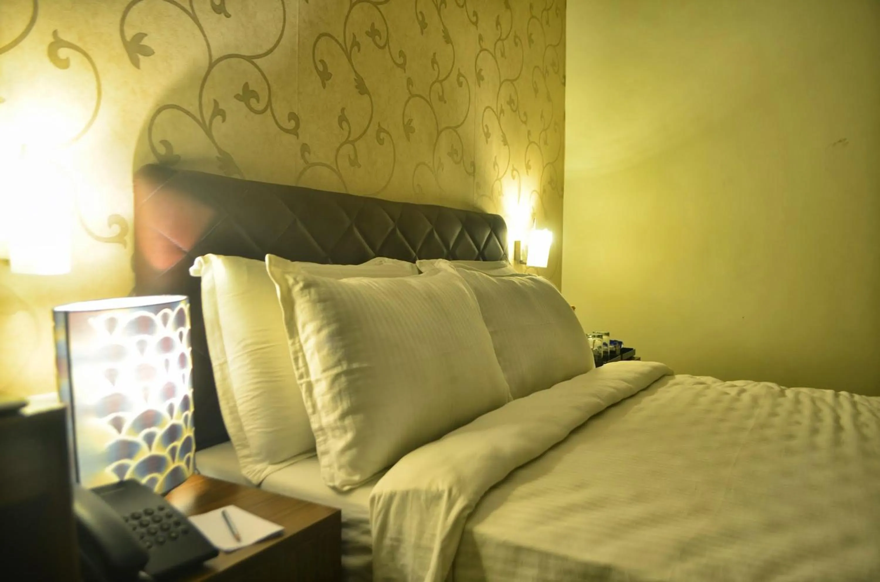 Decorative detail in Hotel Arunachala