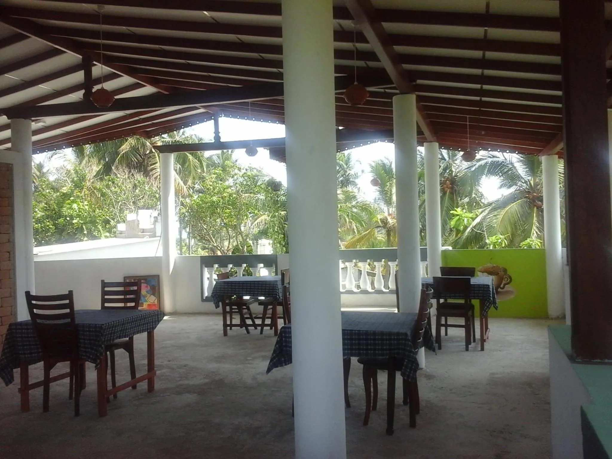 Dining area in Peacock Wings Guest