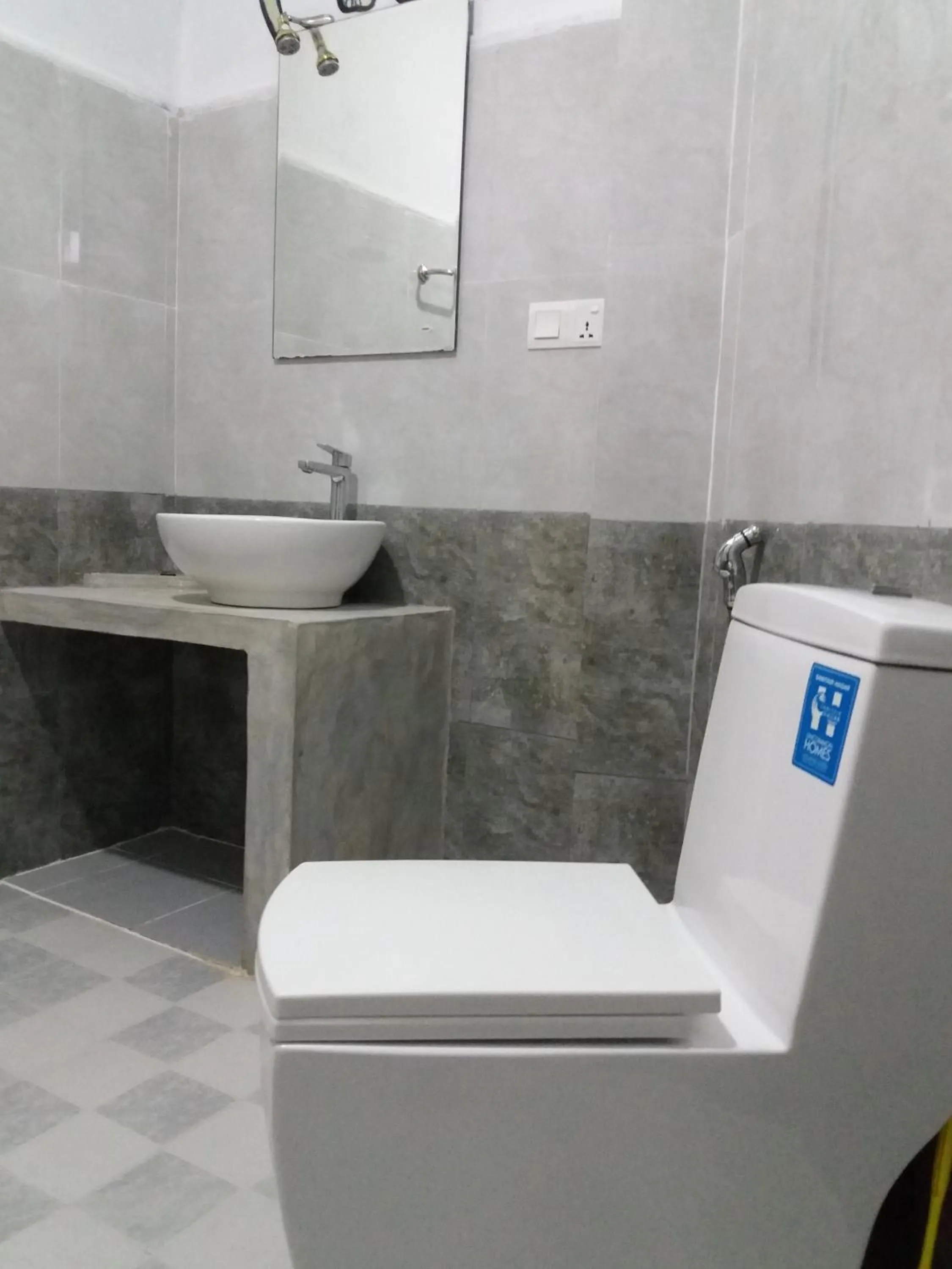 Bathroom in Peacock Wings Guest