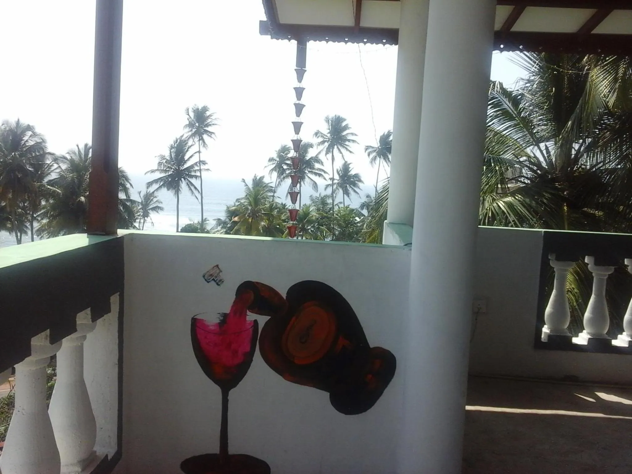 Sea view in Peacock Wings Guest