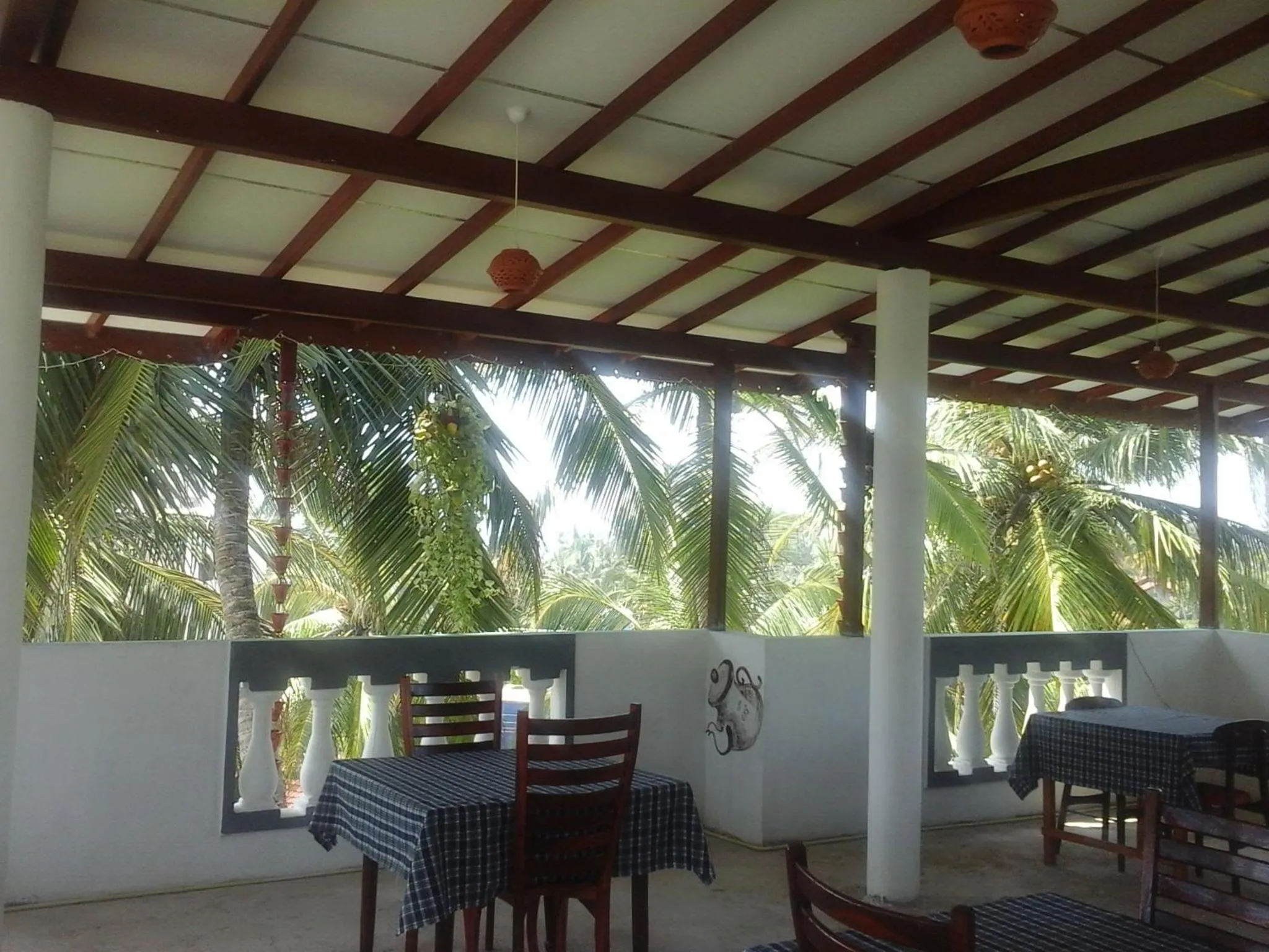Dining area in Peacock Wings Guest