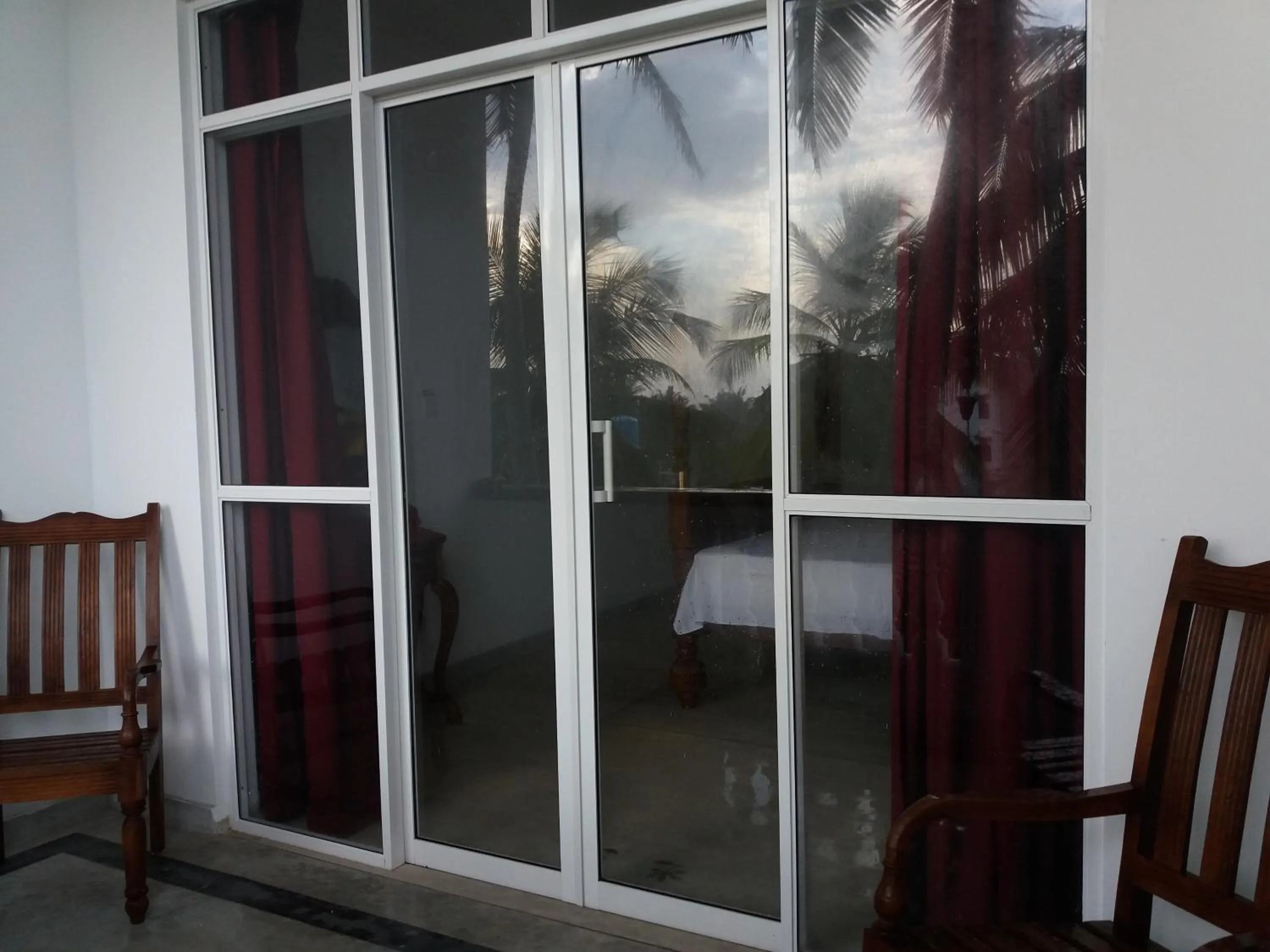 Seating area in Peacock Wings Guest