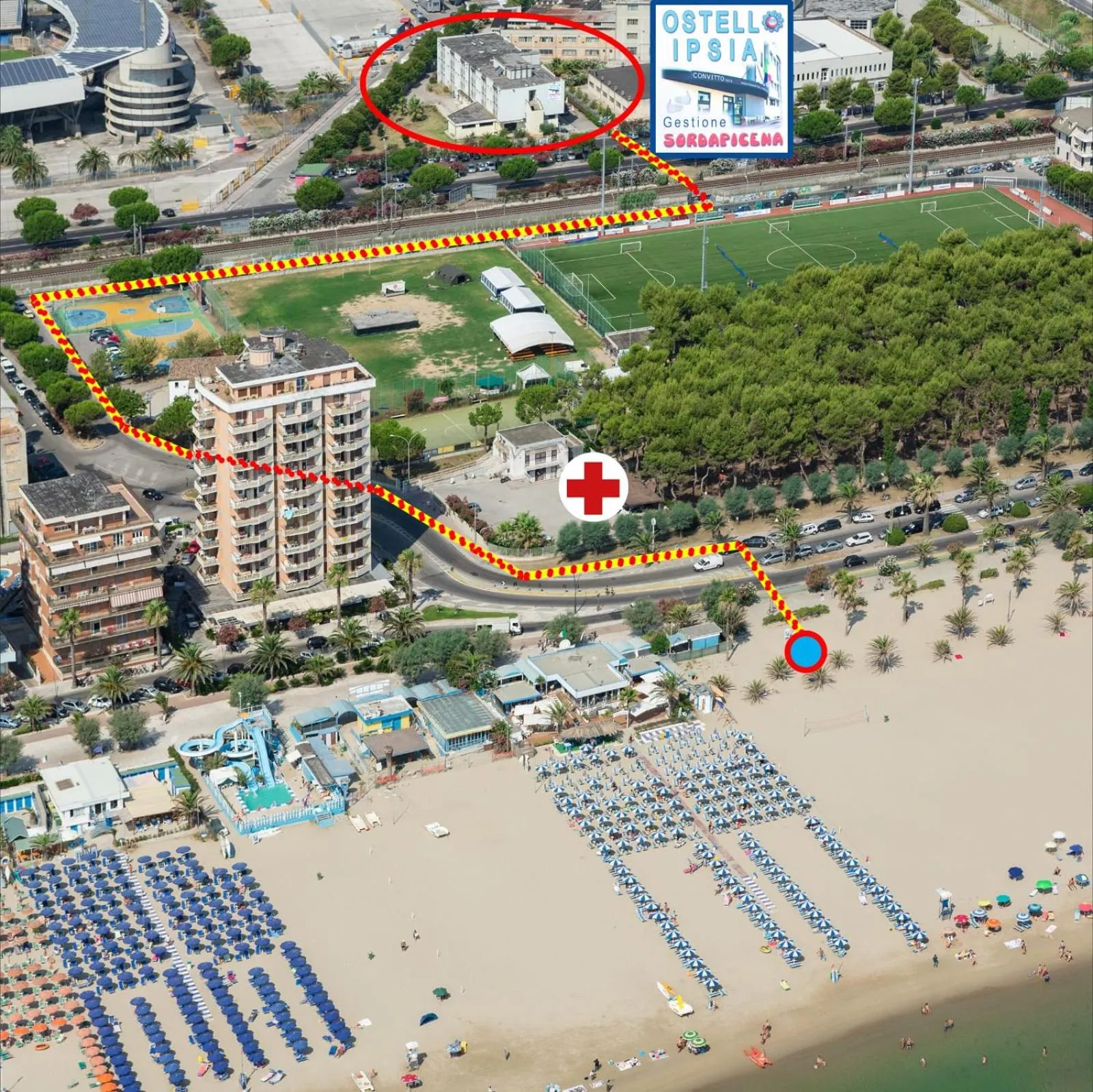 Property building in Ostello Ipsia