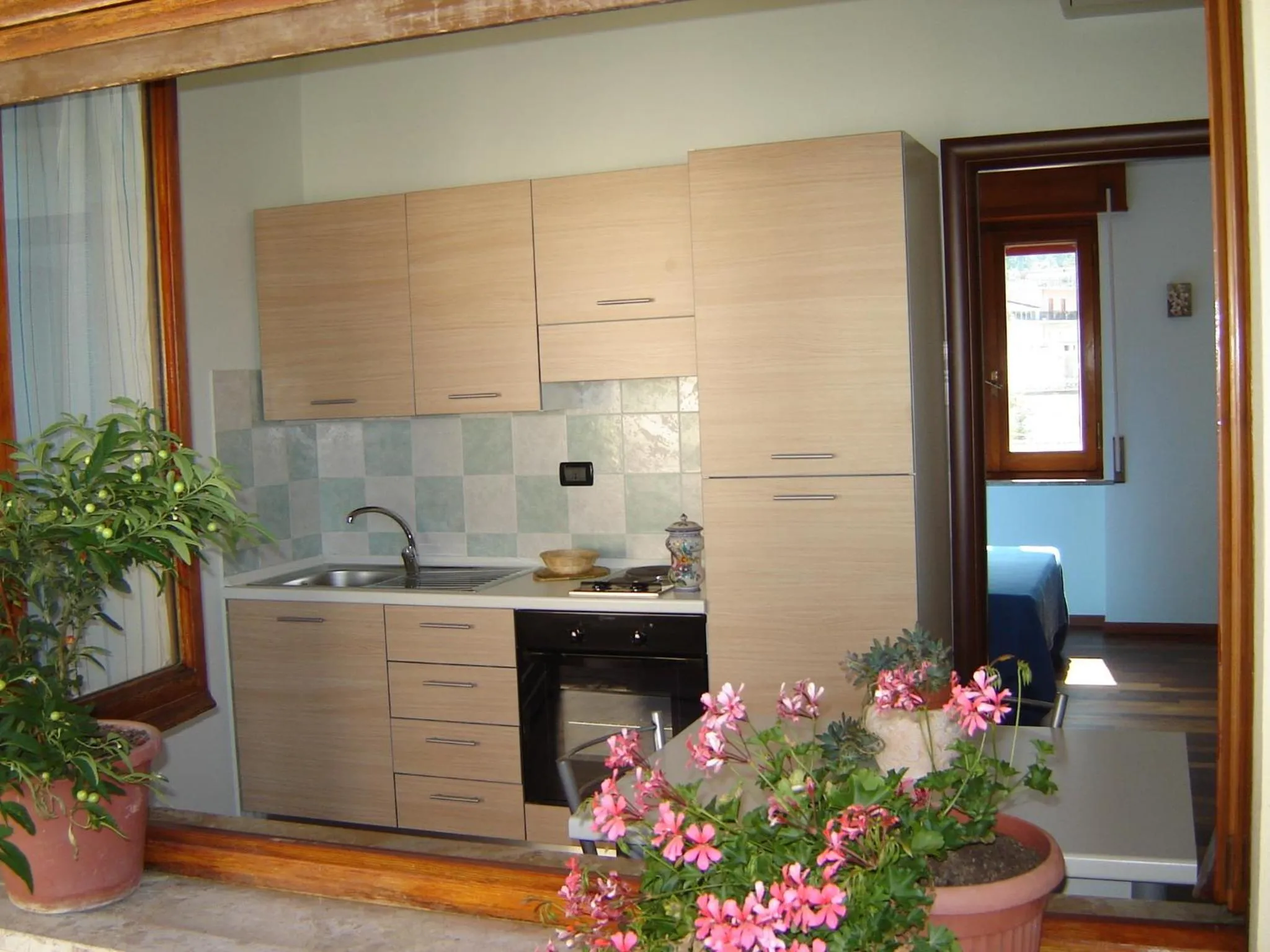 Dining area in Residence La Piazzetta