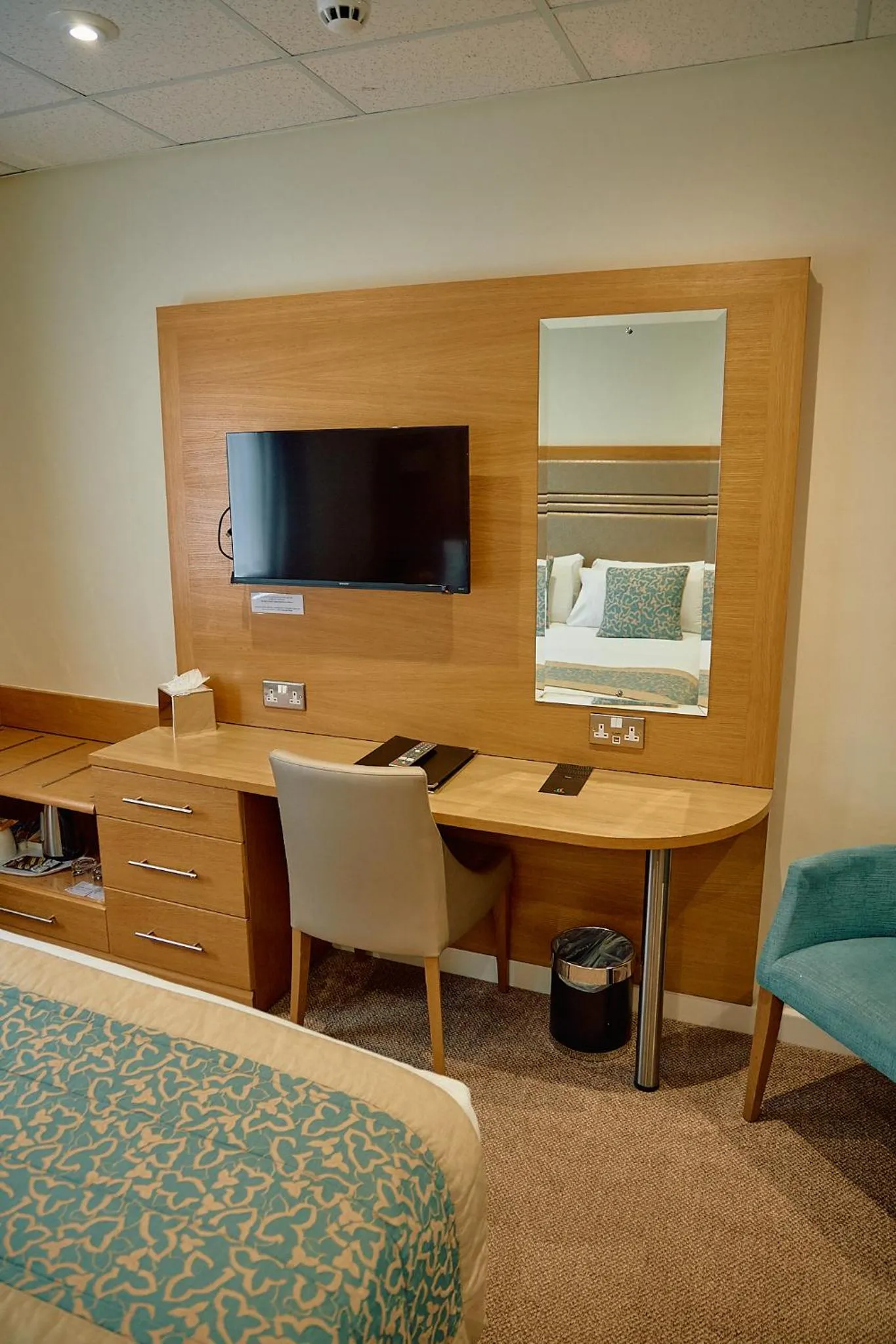 Bedroom in The Briar Court Hotel