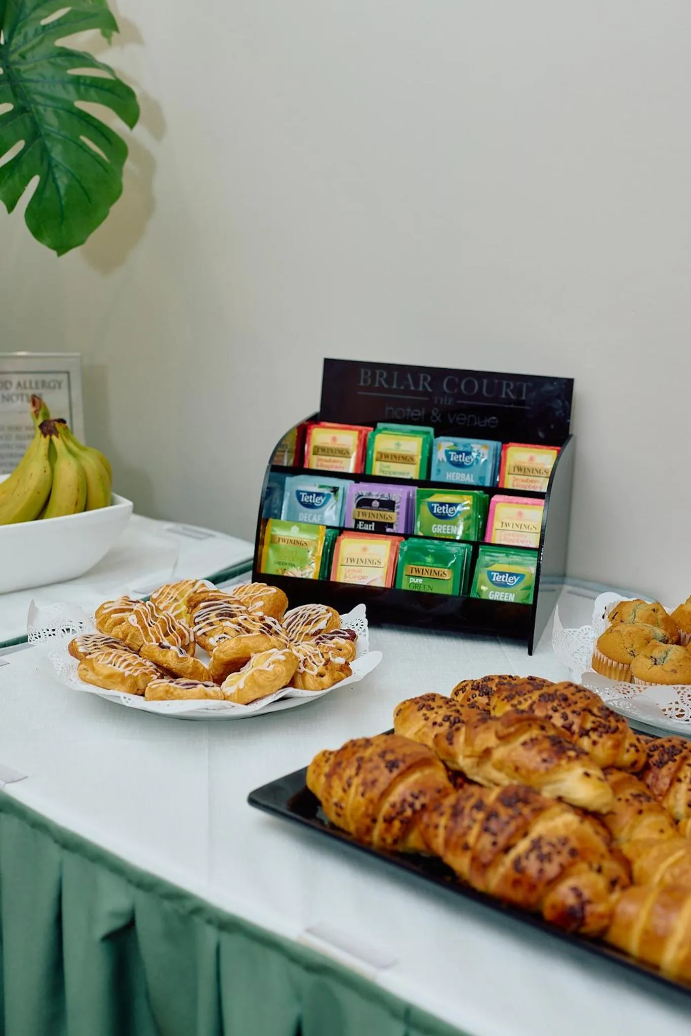 Buffet breakfast in The Briar Court Hotel