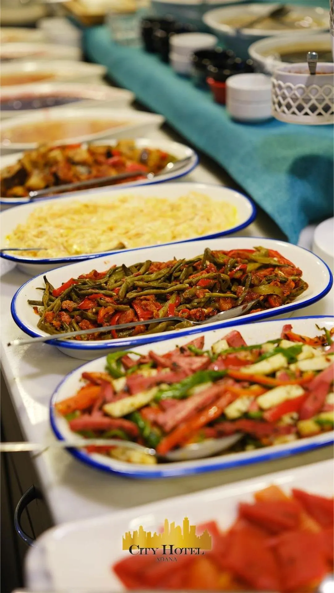 Buffet breakfast in Adana City Boutique Hotel