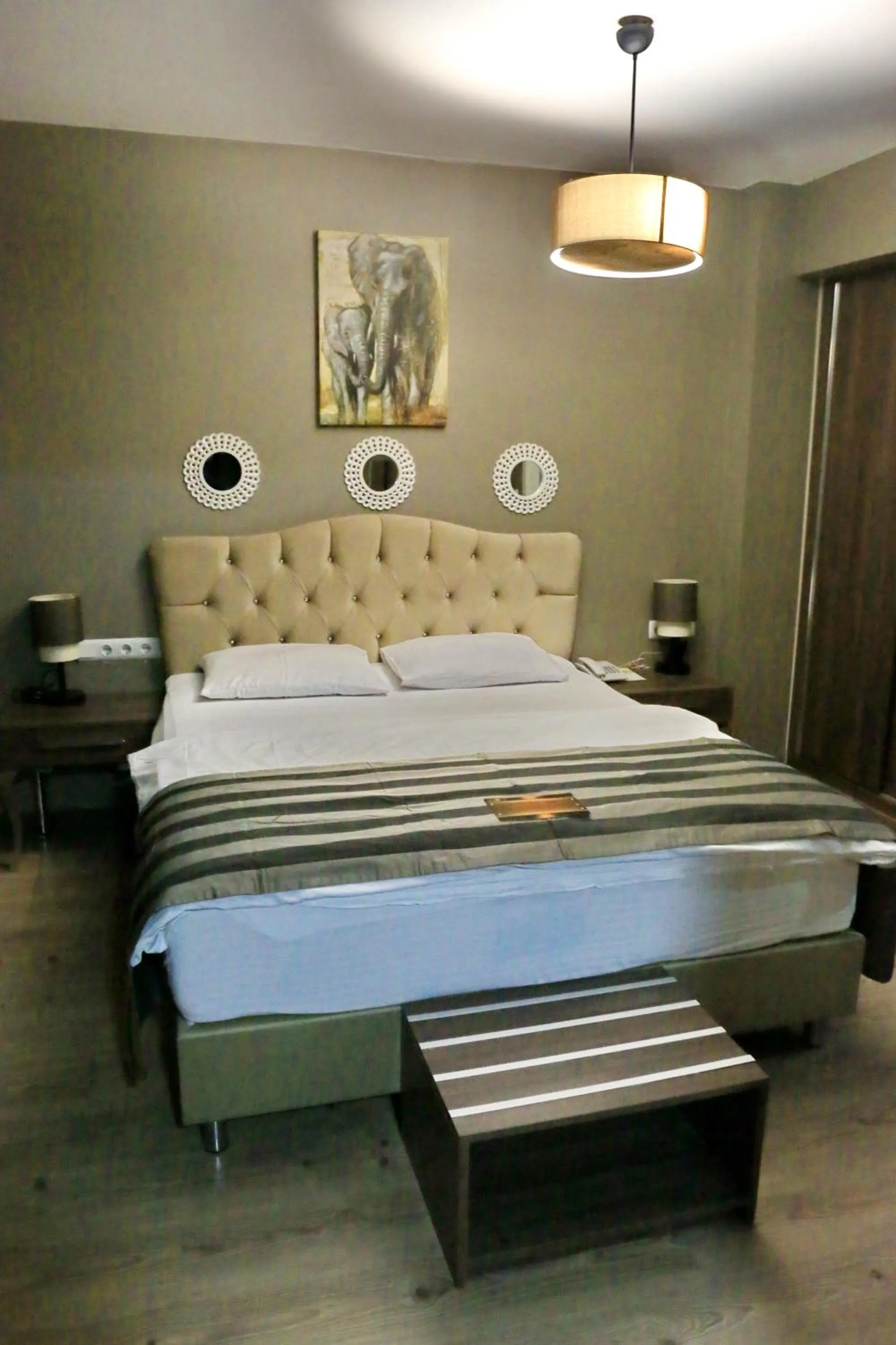 Bed in Adana City Boutique Hotel