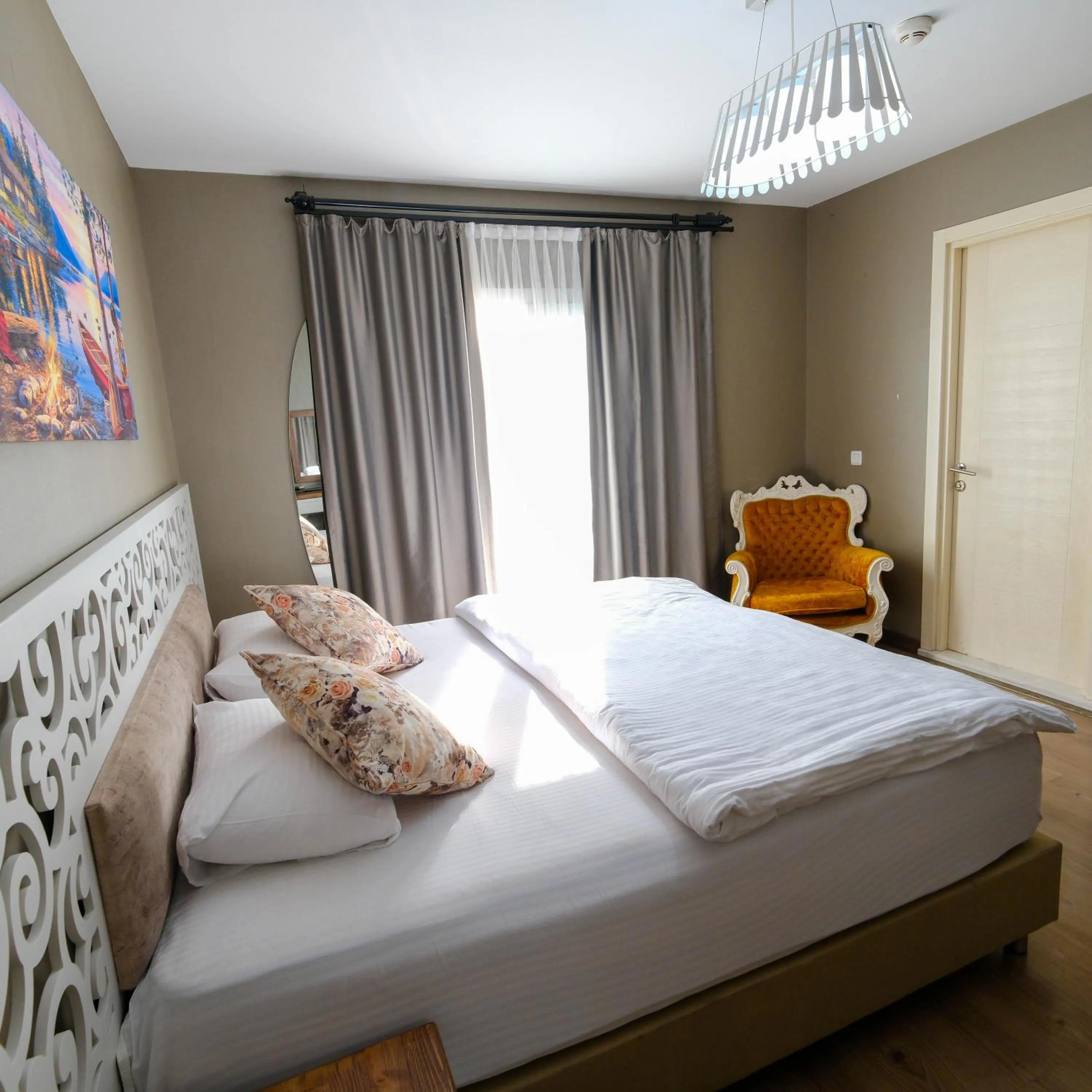 Bed in Adana City Boutique Hotel