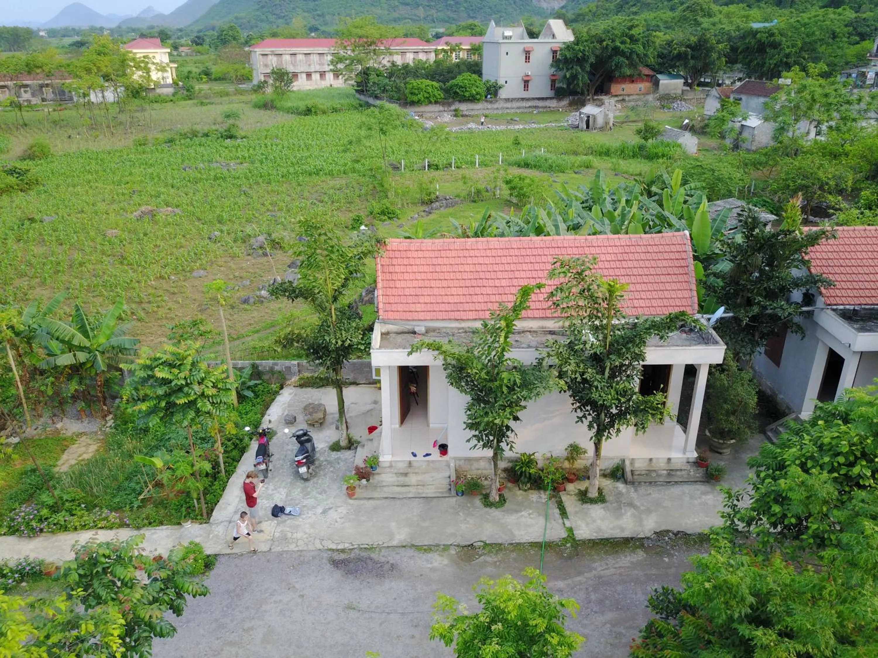 Bird's eye view in Cuc Phuong Bungalow