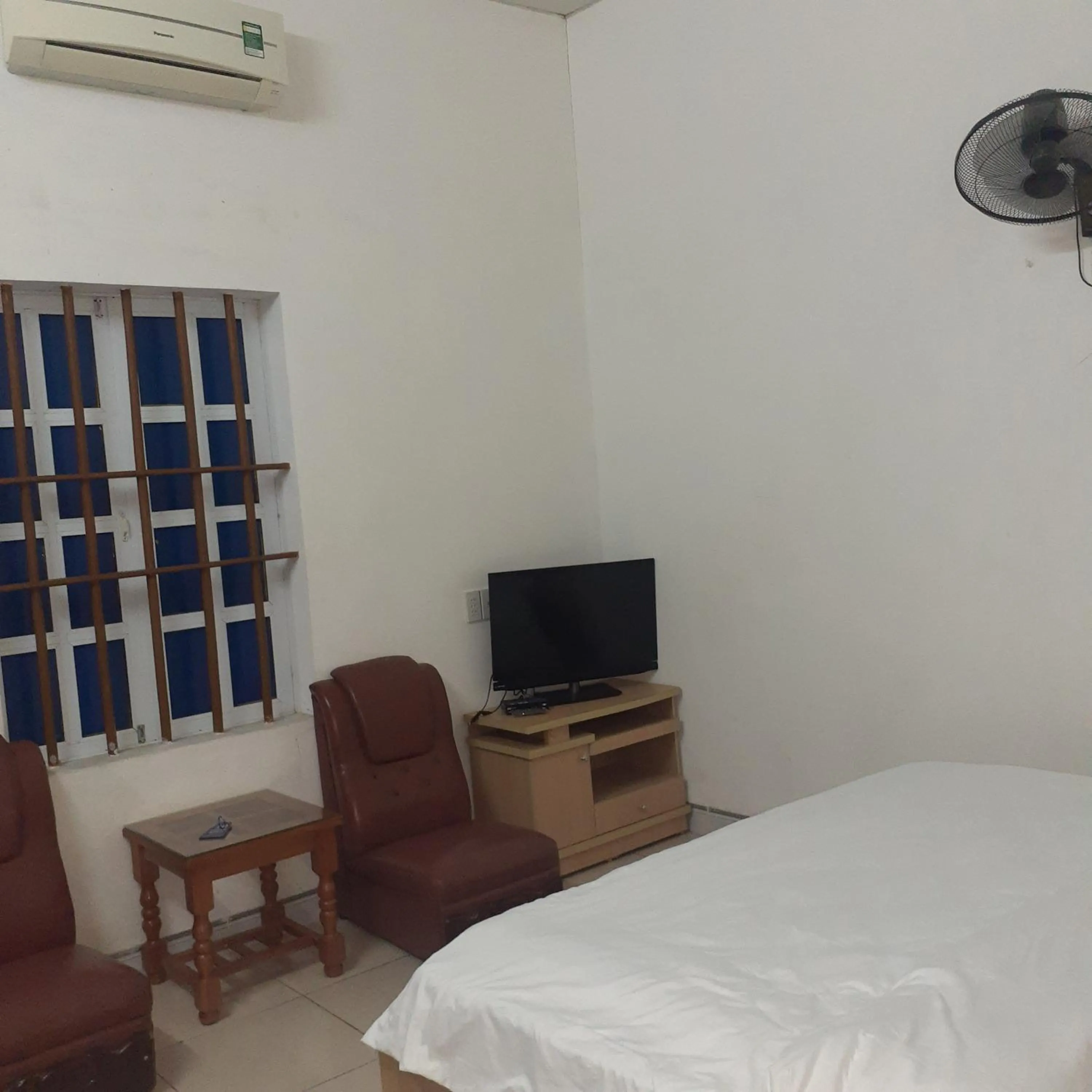 Bed in Cuc Phuong Bungalow