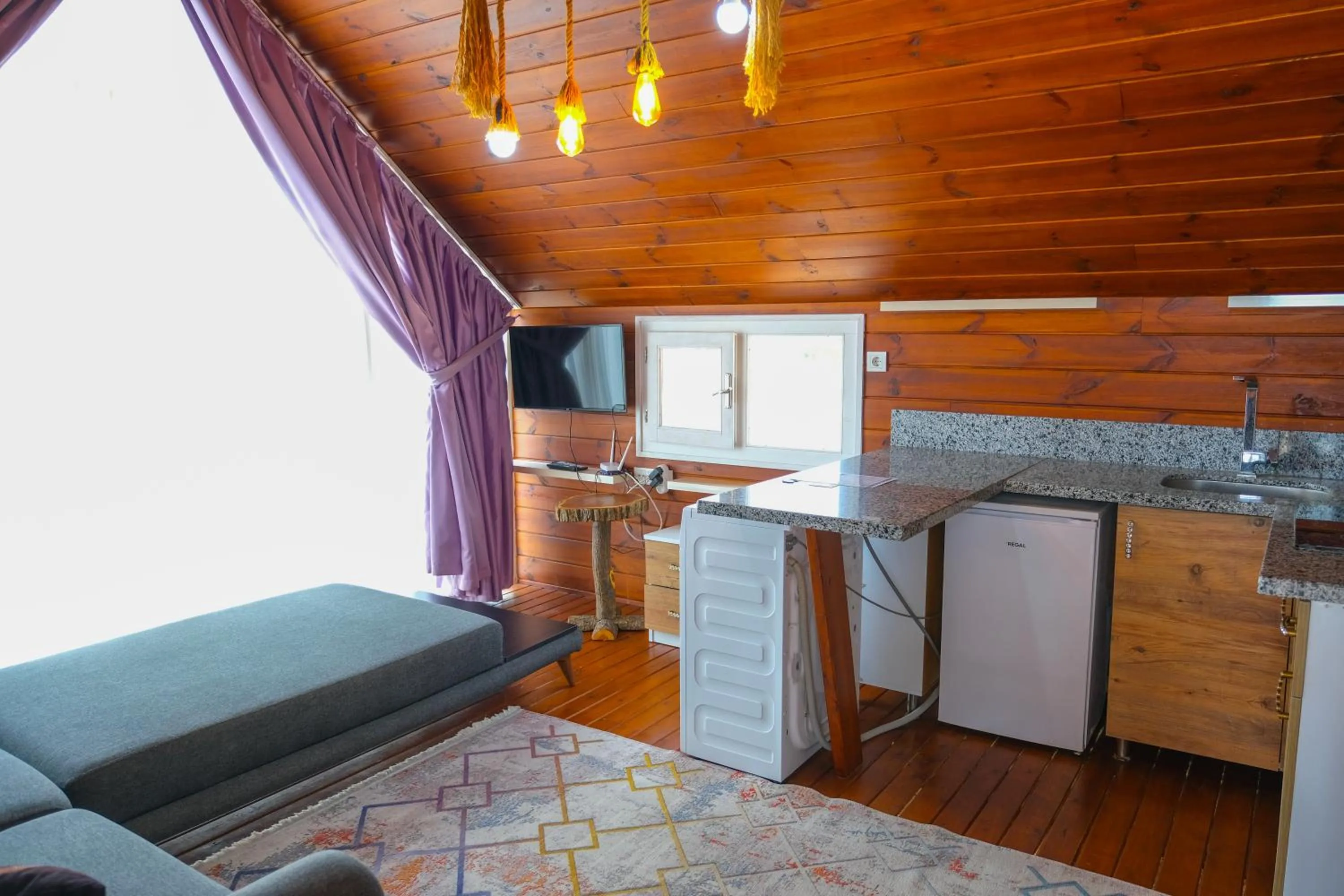 Living room in Bu Bungalow Hotel