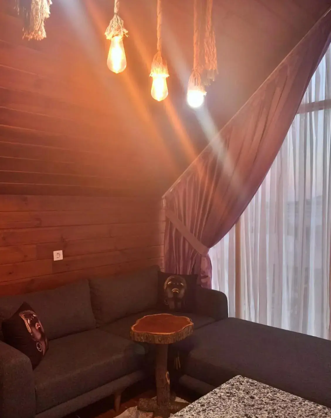 Living room in Bu Bungalow Hotel Living room in Bu Bungalow Hotel