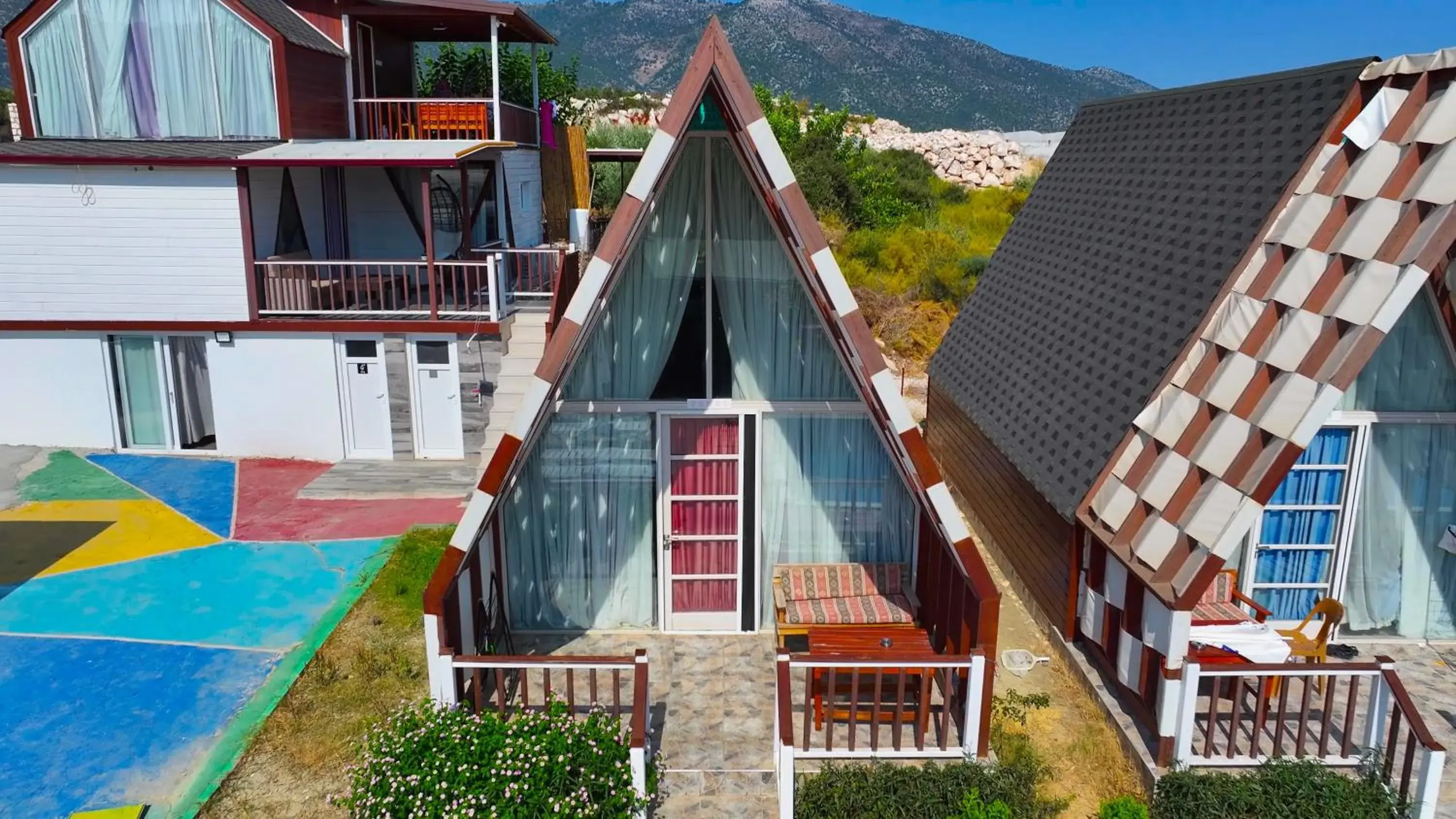 Mountain view in Bu Bungalow Hotel Mountain view in Bu Bungalow Hotel