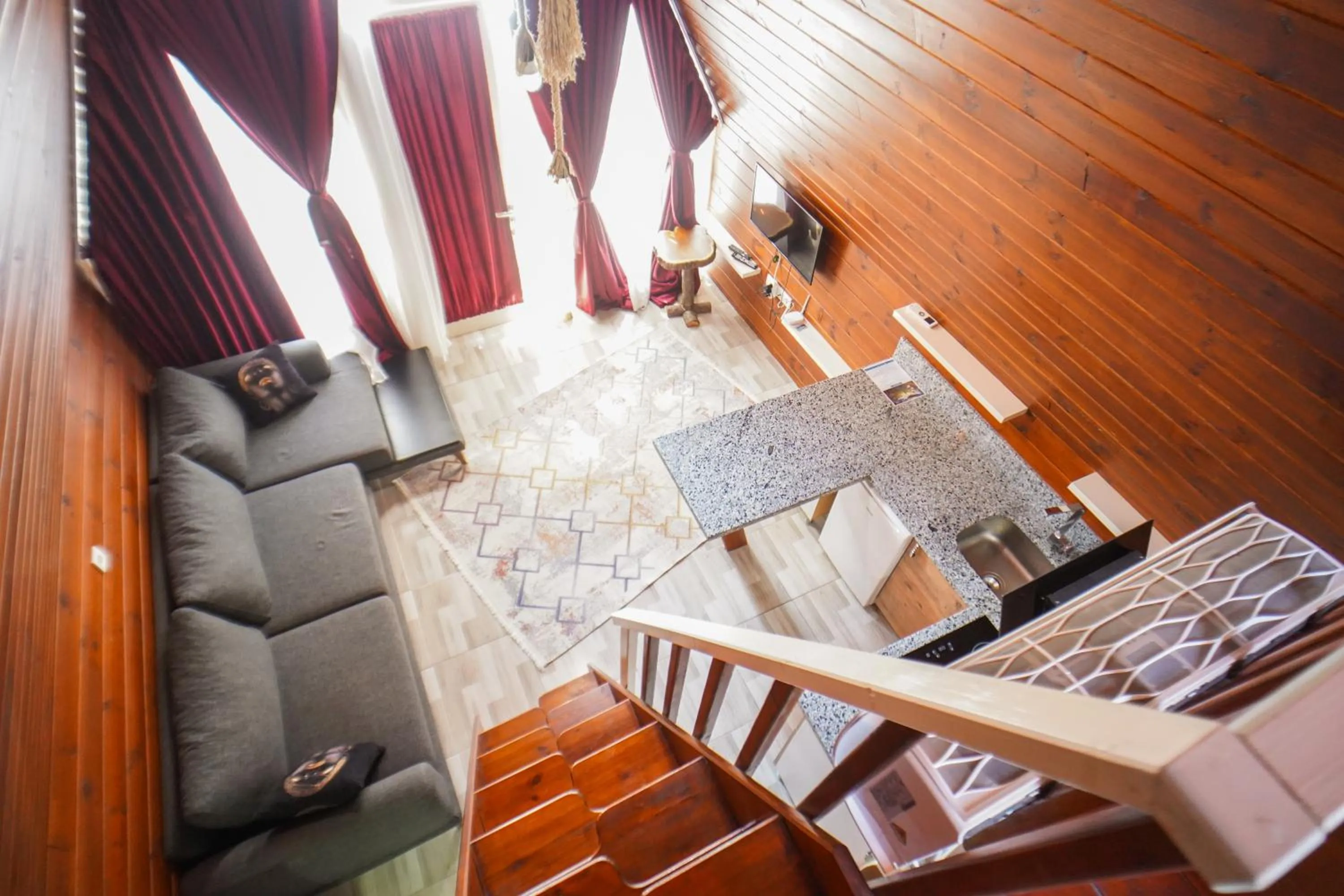 Living room in Bu Bungalow Hotel