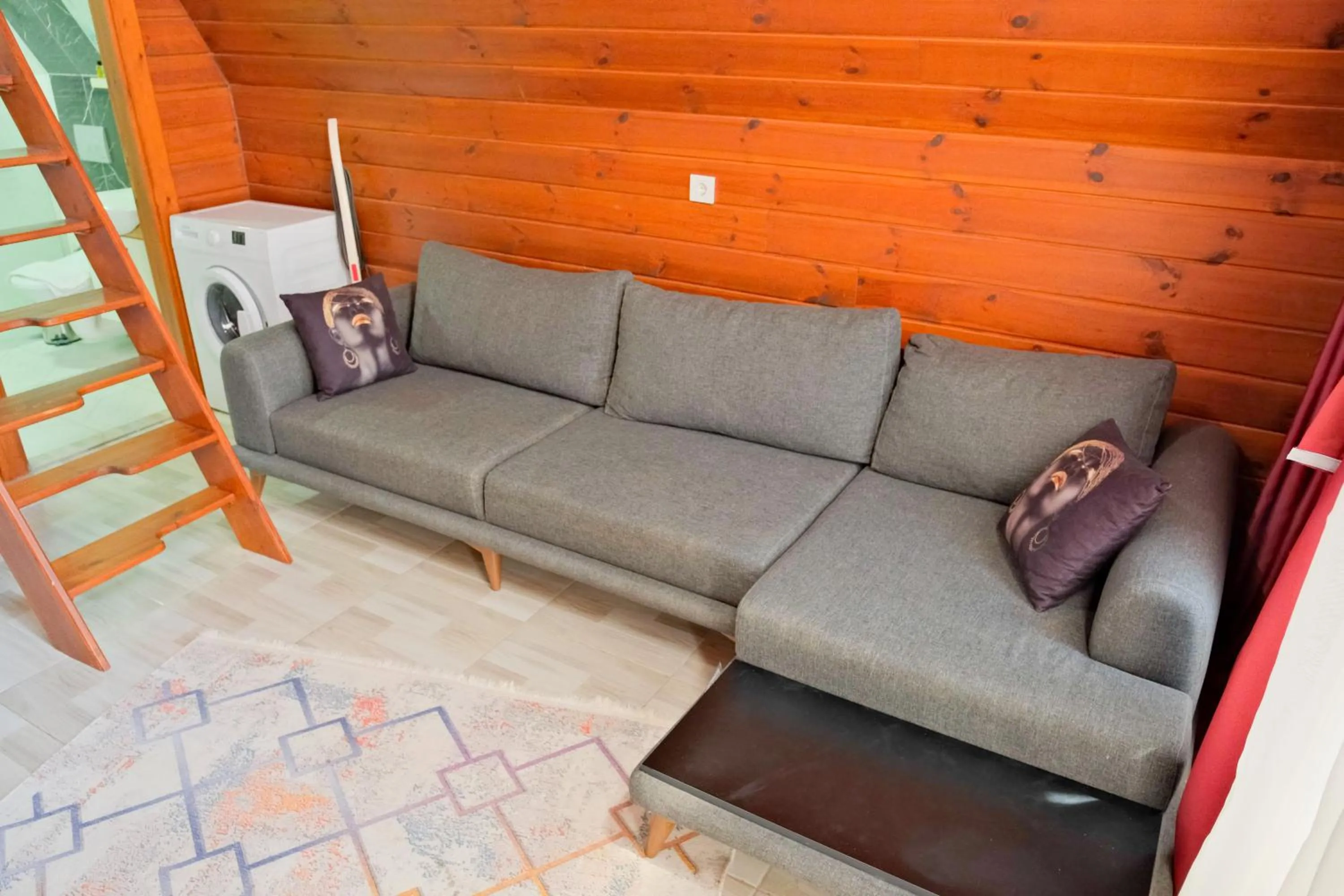 Seating area in Bu Bungalow Hotel