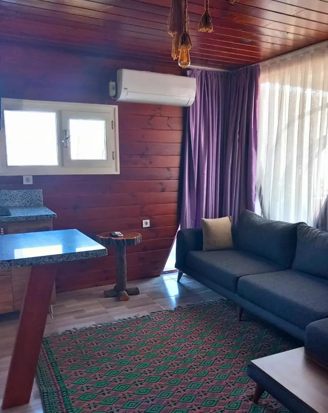 Living room in Bu Bungalow Hotel Living room in Bu Bungalow Hotel