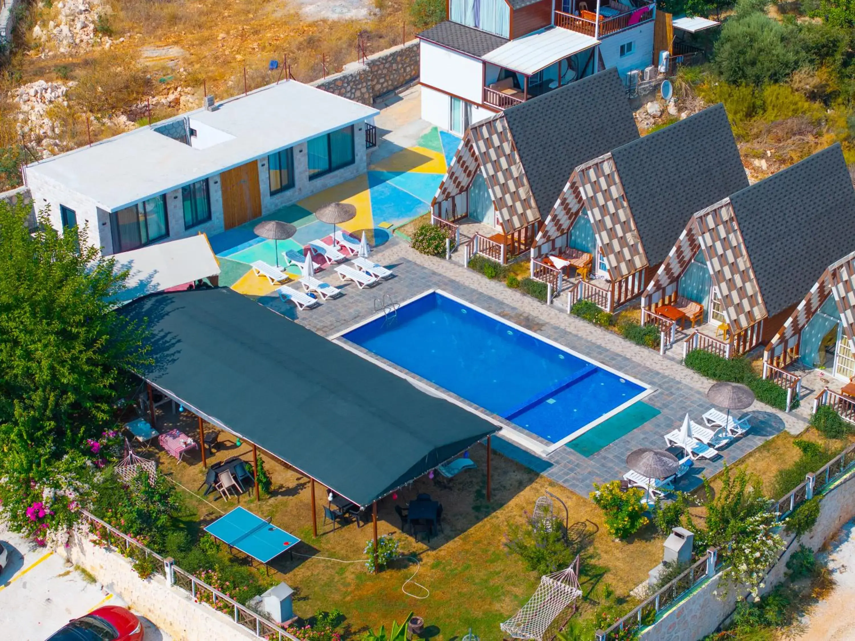 Property building in Bu Bungalow Hotel Property building in Bu Bungalow Hotel