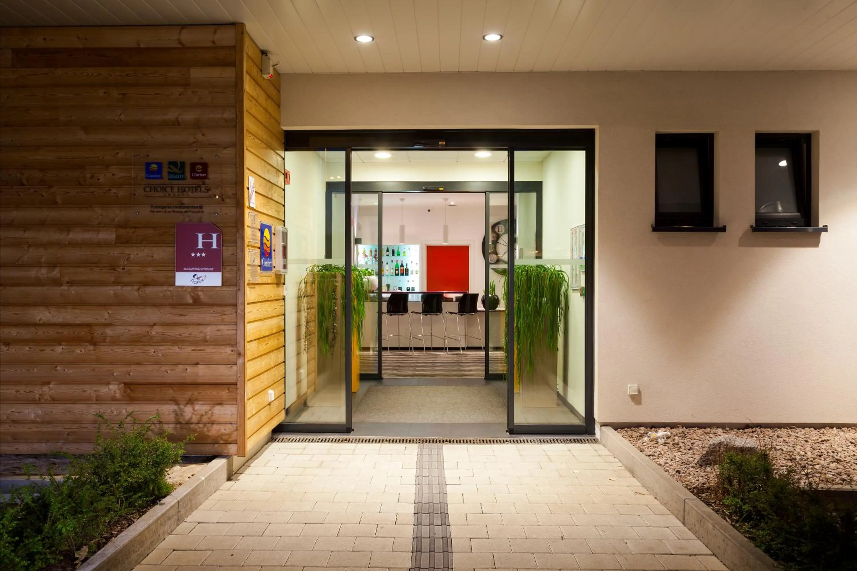 Facade/entrance in Best Western Colmar Expo