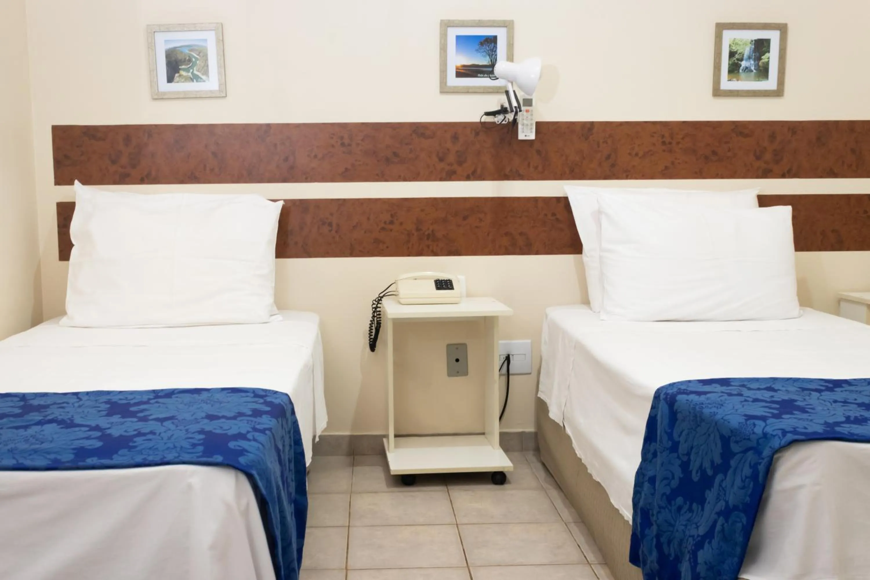 Bed in Hotel Minastur