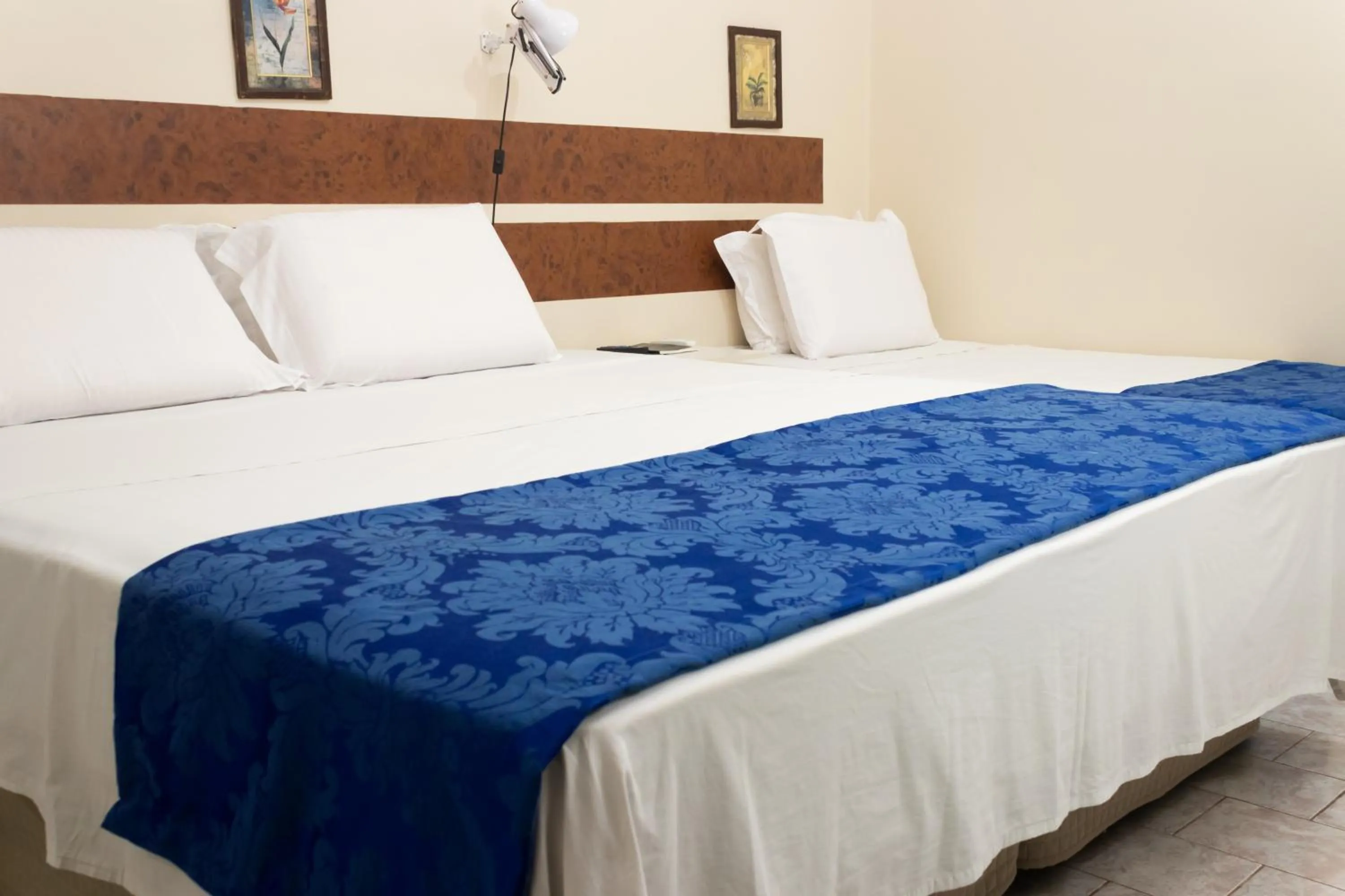 Bed in Hotel Minastur