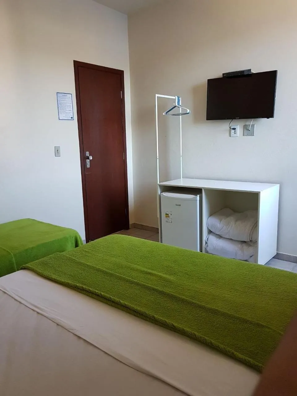 Bed in Hotel Minastur