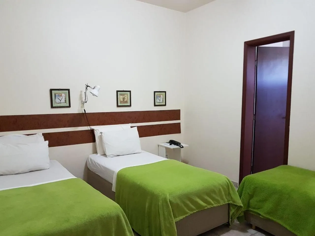 Bed in Hotel Minastur