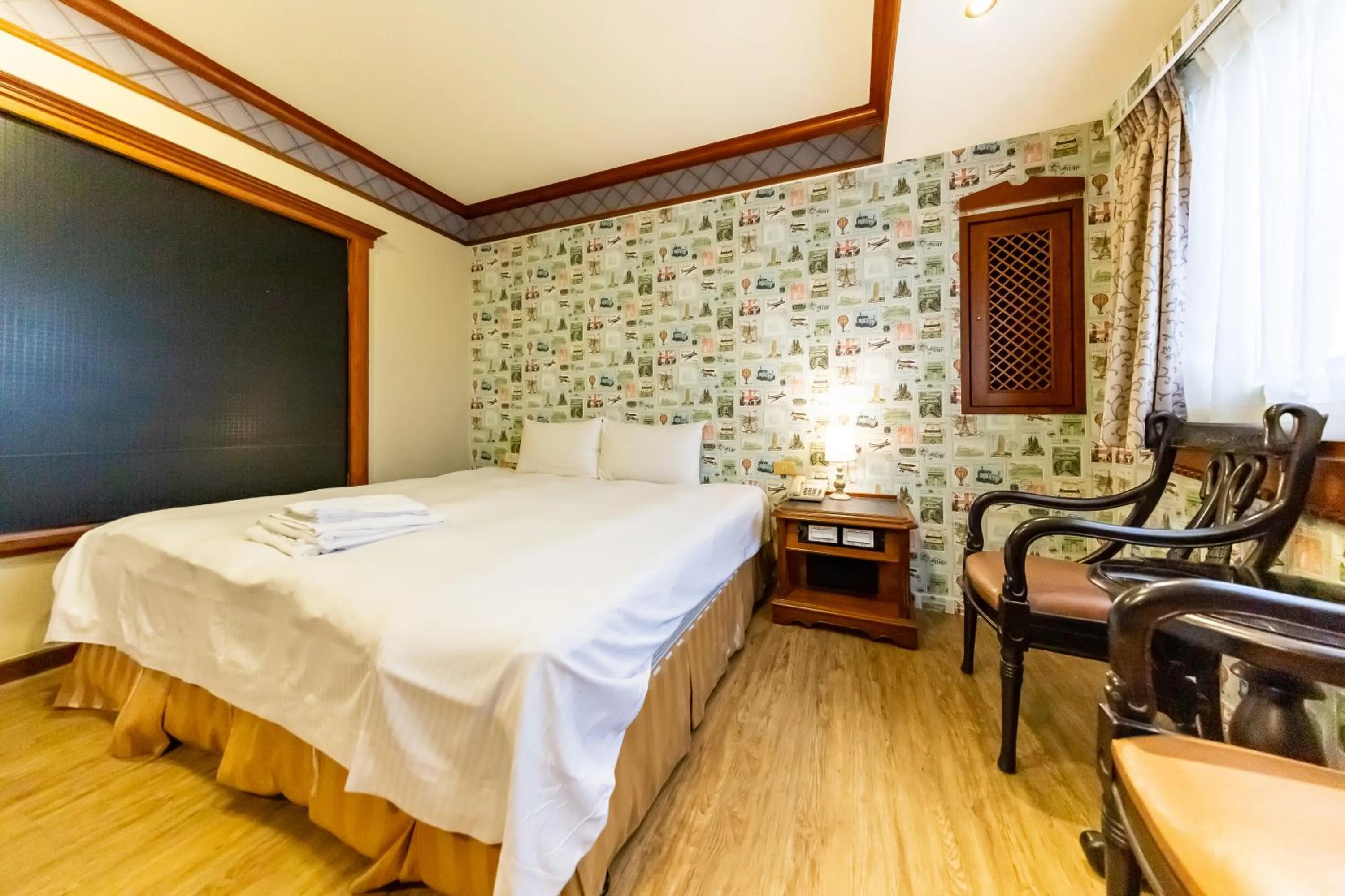 Bed in I HI Sanduo Travel Hotel