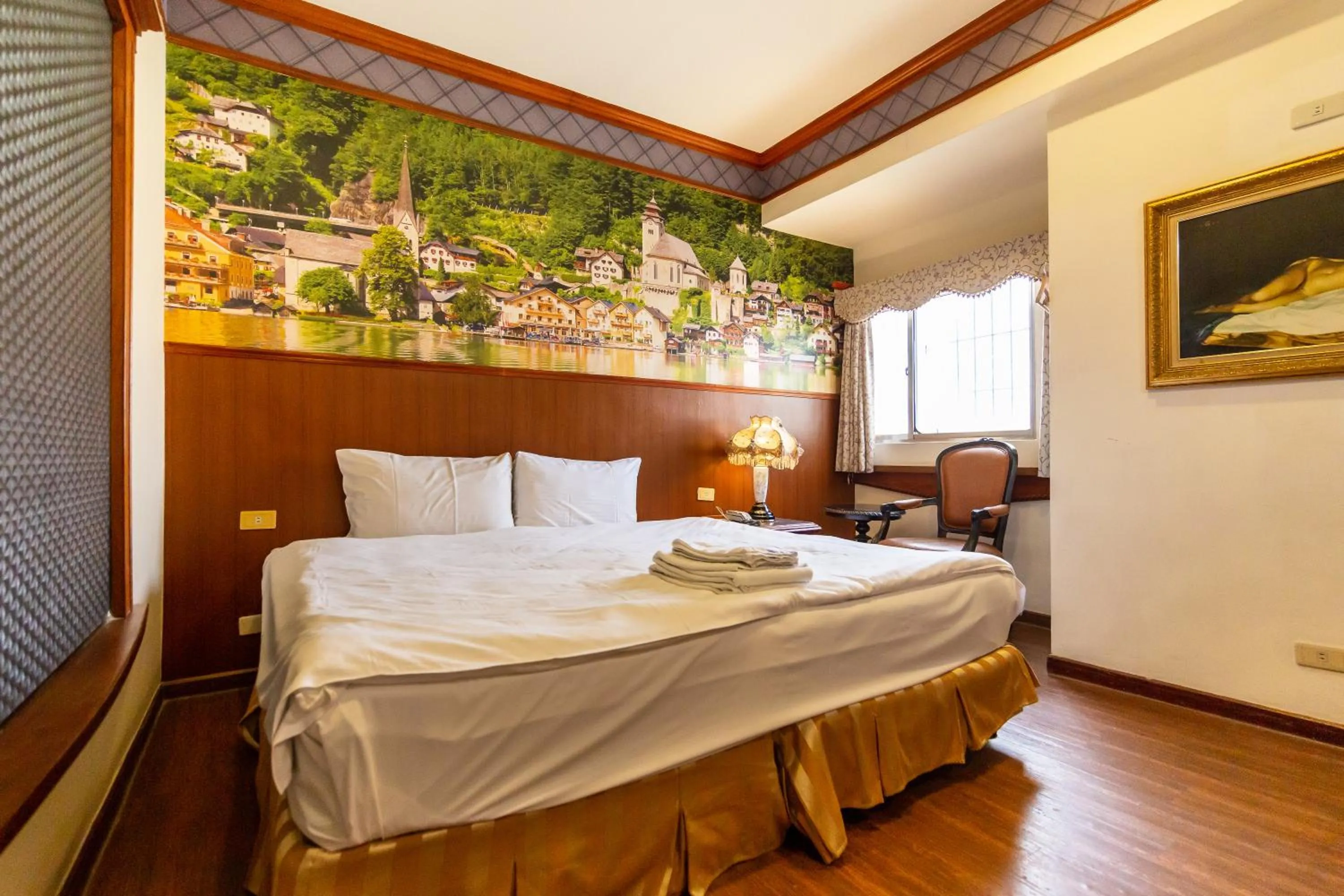 Bed in I HI Sanduo Travel Hotel