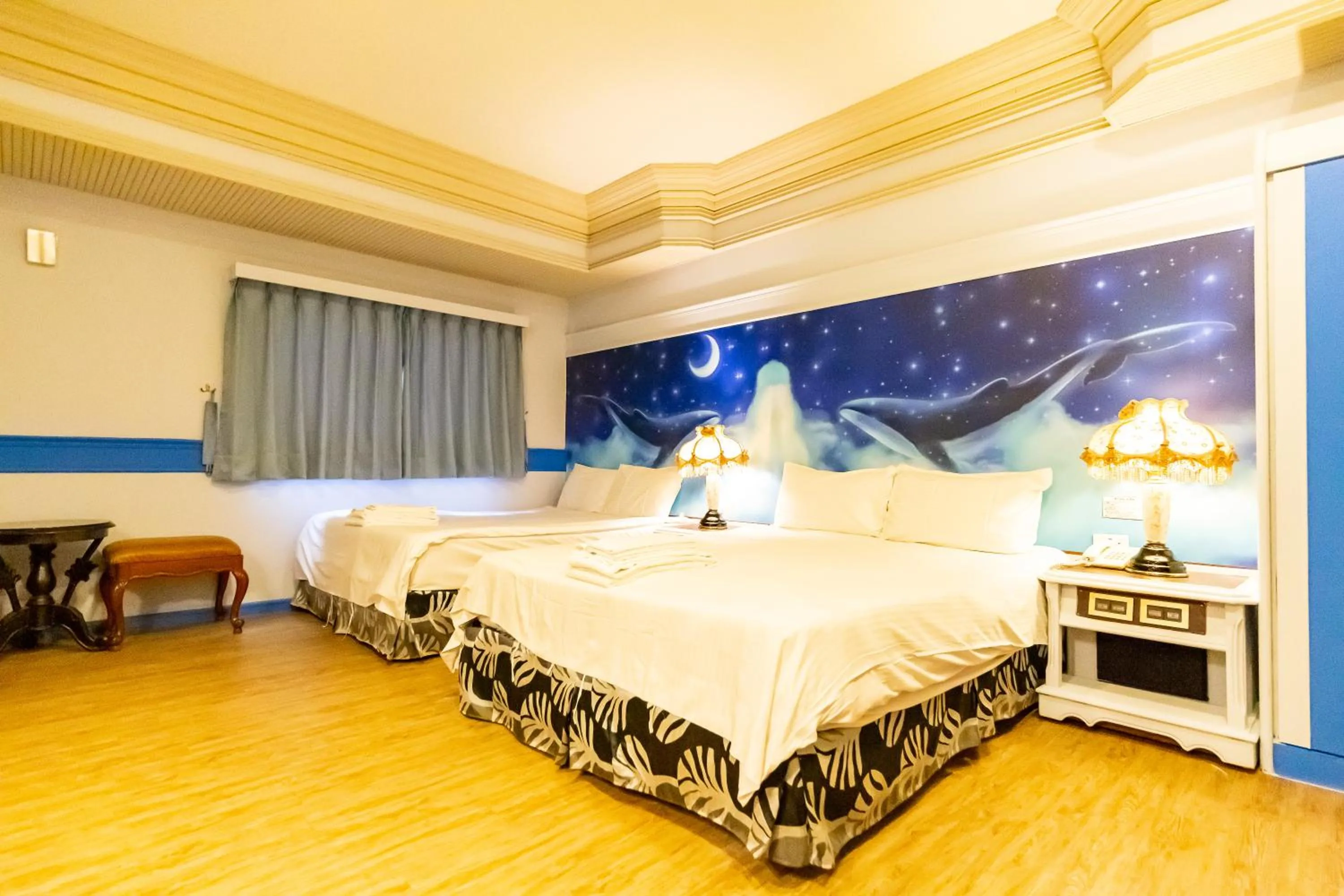 Photo of the whole room, Bed in I HI Sanduo Travel Hotel