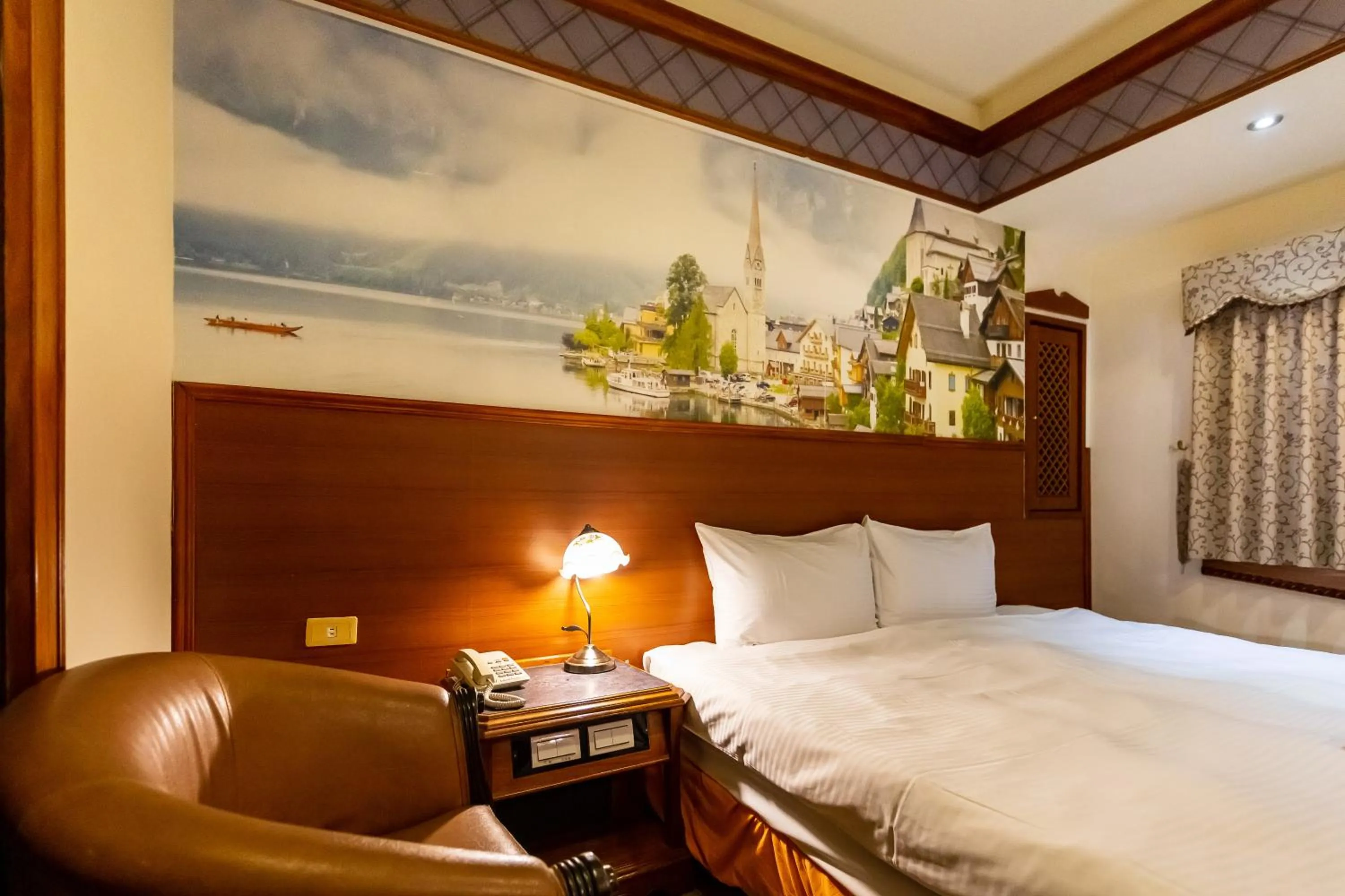 Bed in I HI Sanduo Travel Hotel