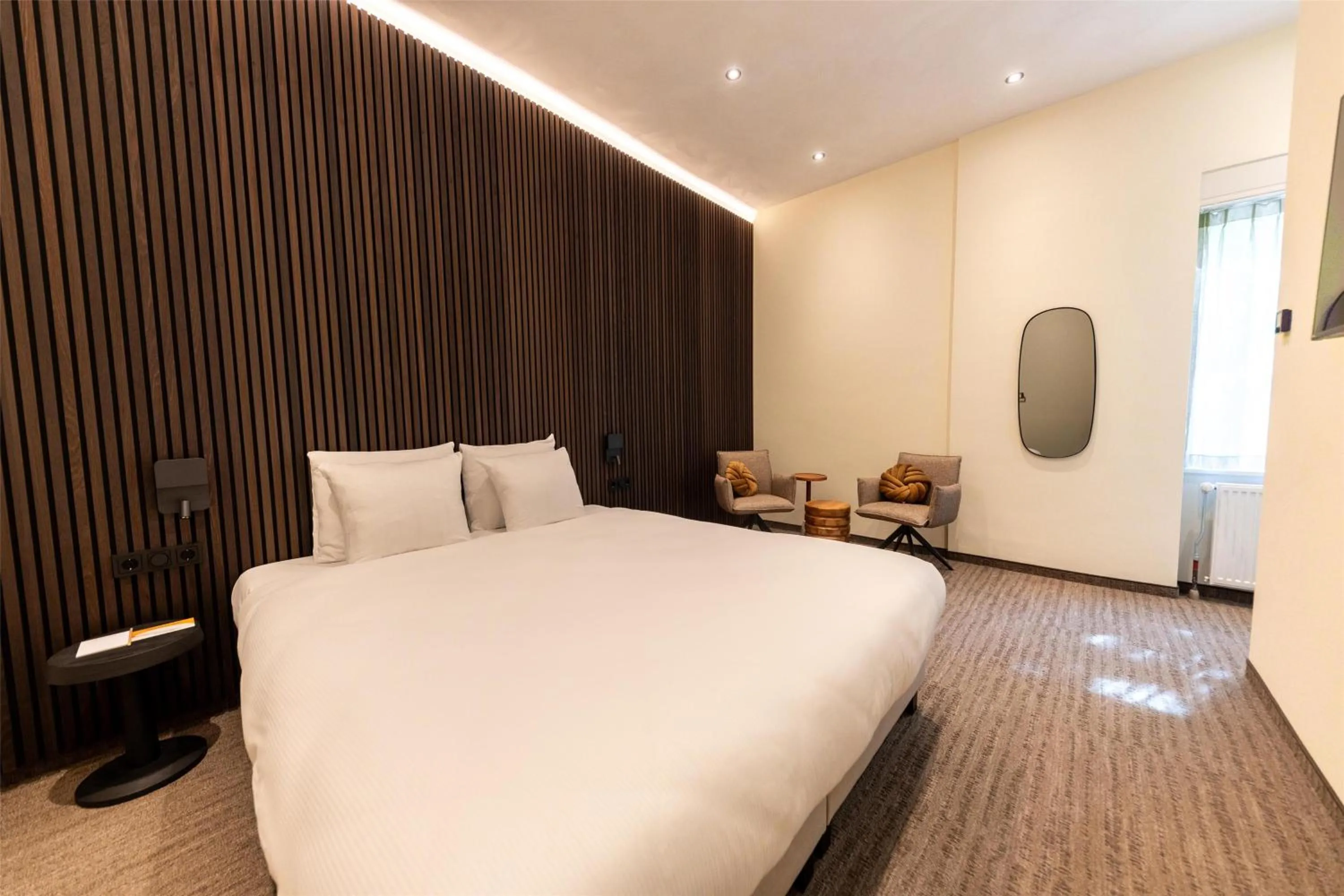 Bedroom, Bed in Flonk Hotel Groningen Centre, BW Signature Collection