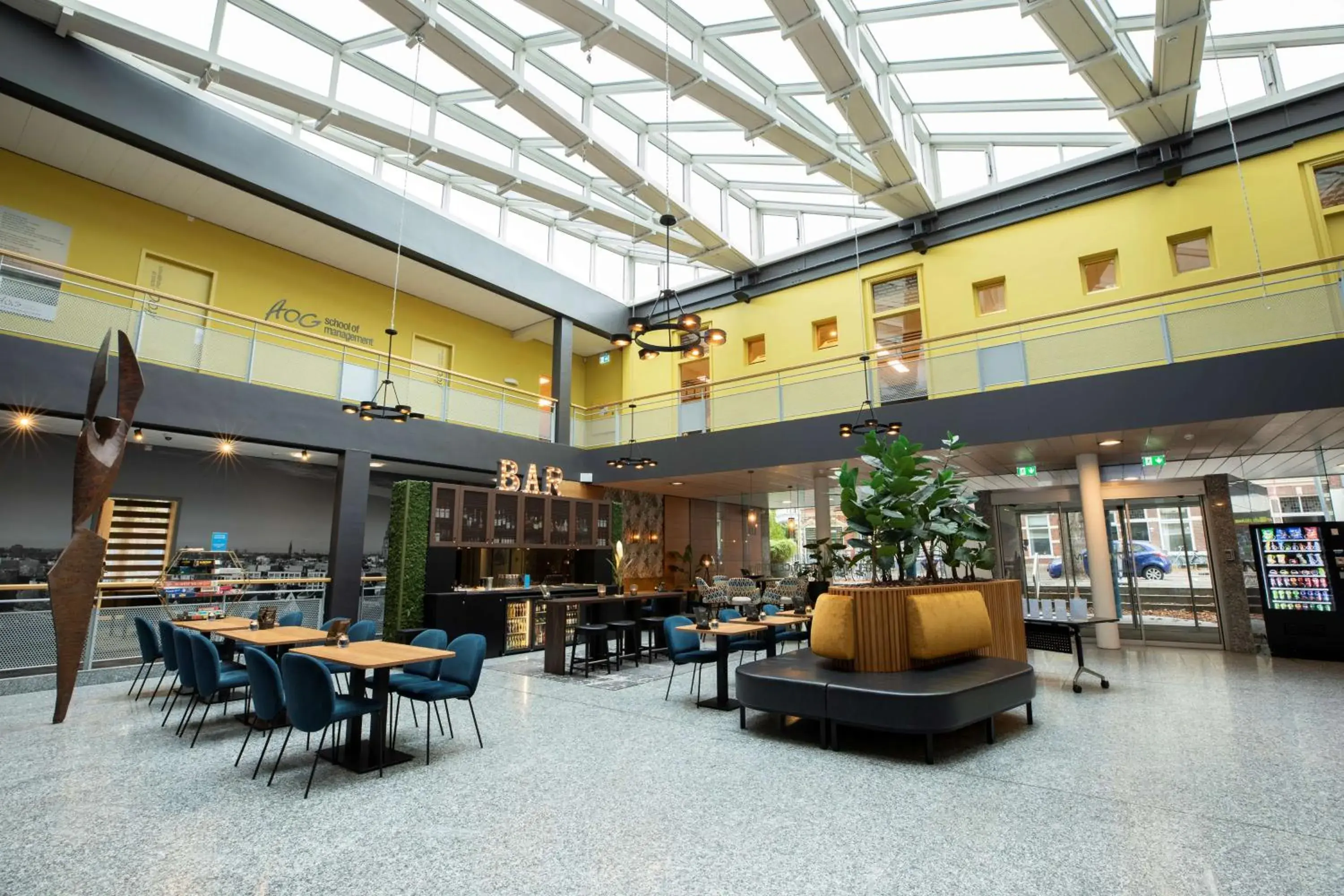 Lobby or reception in Flonk Hotel Groningen Centre, BW Signature Collection Lobby or reception in Flonk Hotel Groningen Centre, BW Signature Collection