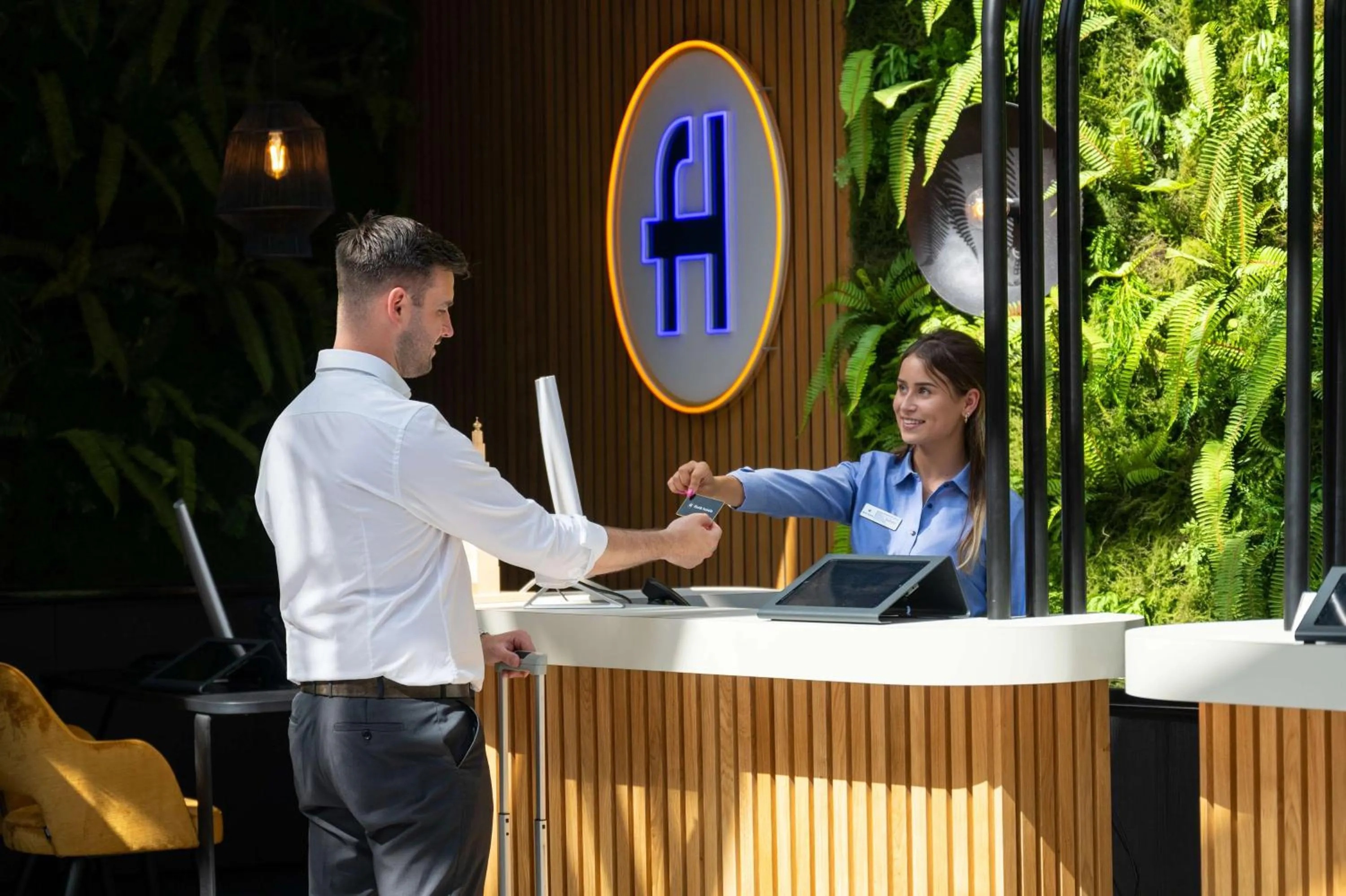 Lobby or reception in Flonk Hotel Groningen Centre, BW Signature Collection