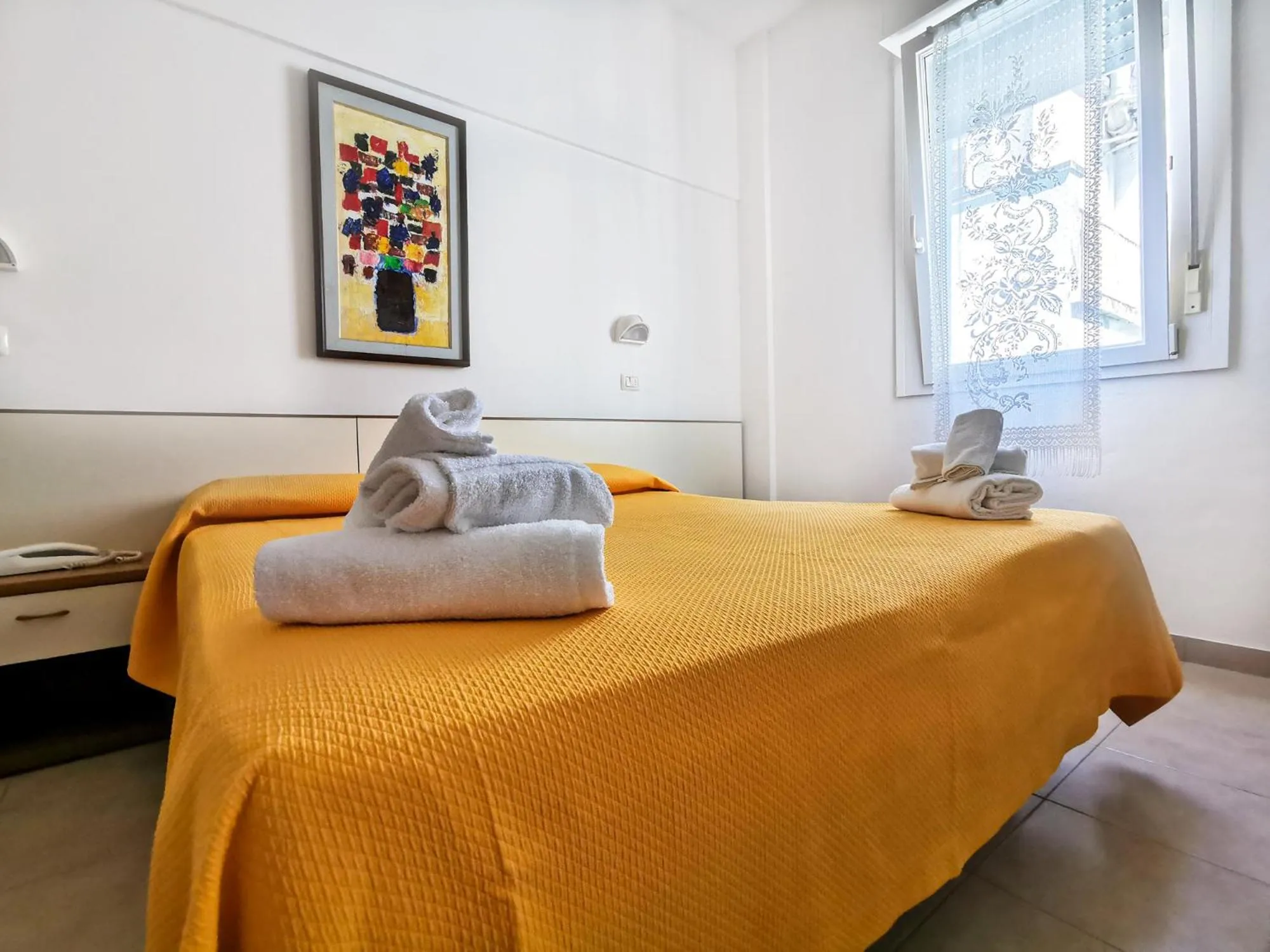 Bed in Hotel La Plage