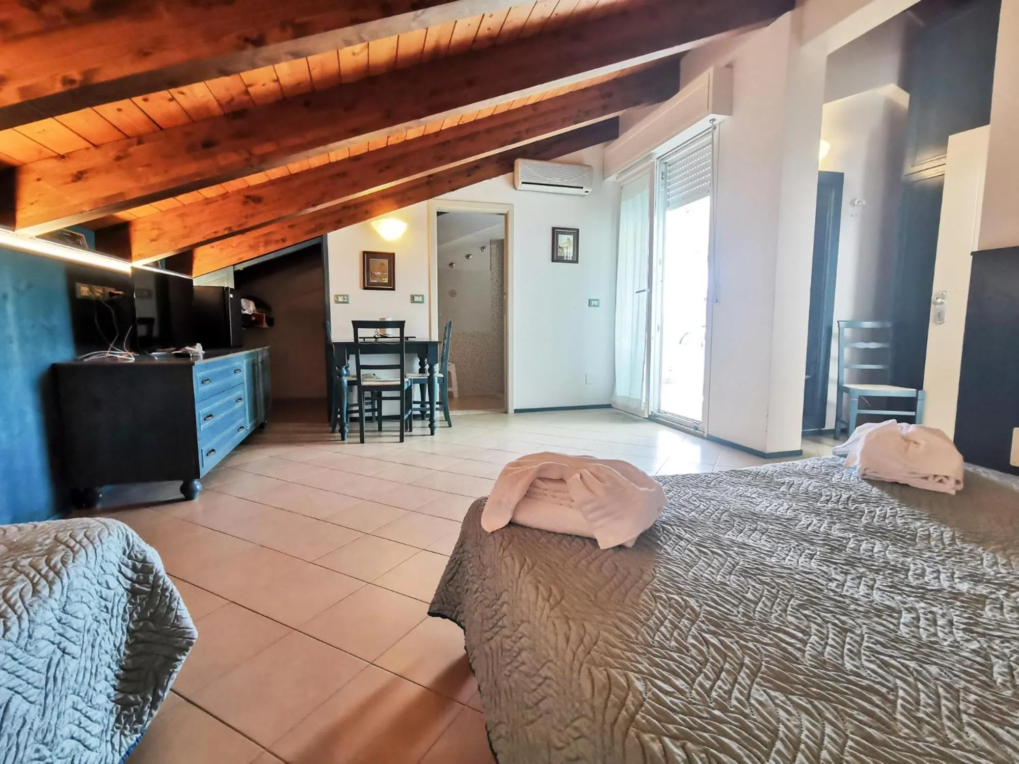 Bed in Hotel La Plage