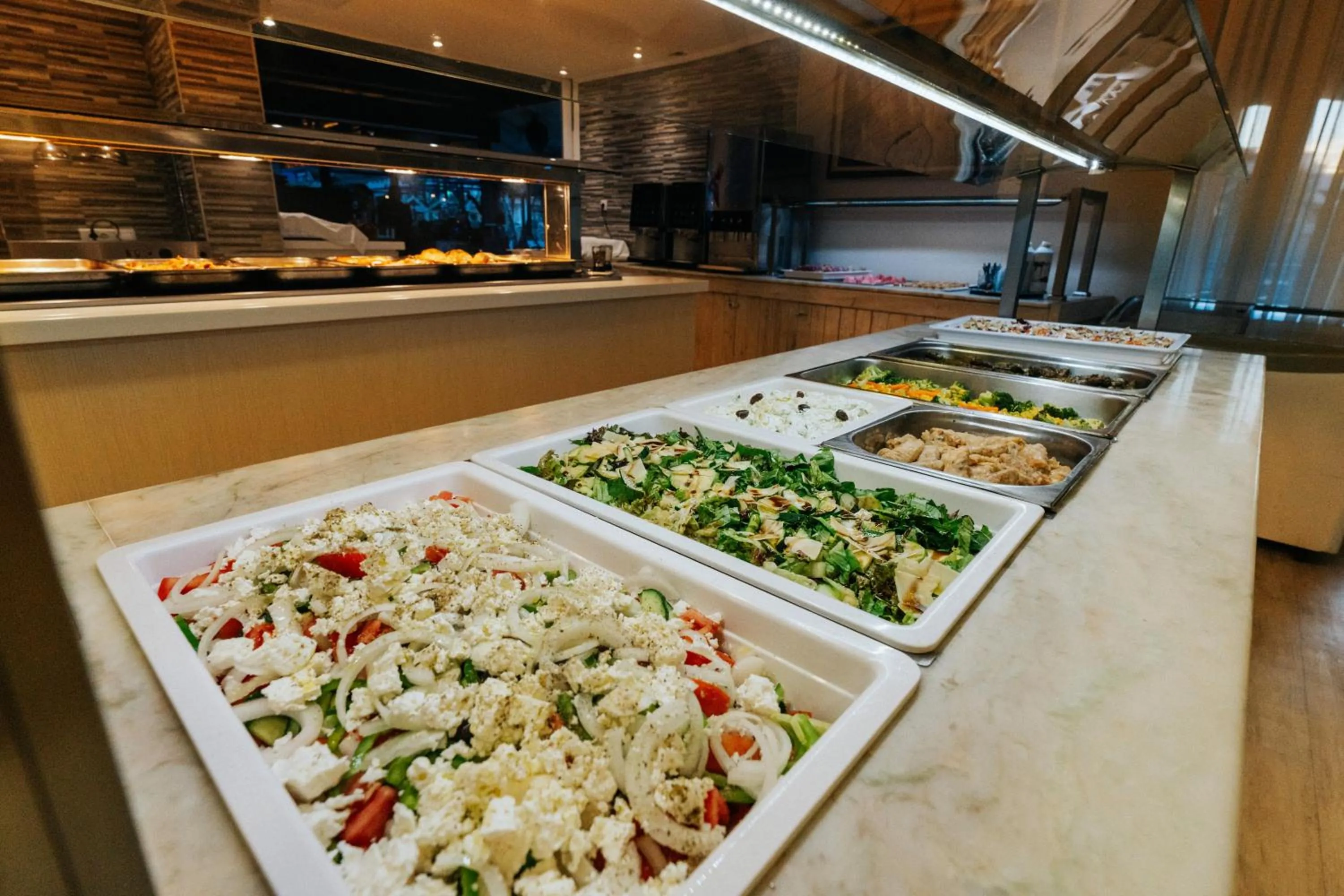 Buffet breakfast in Despina Aparthotel by Philoxenia Hotel & SPA