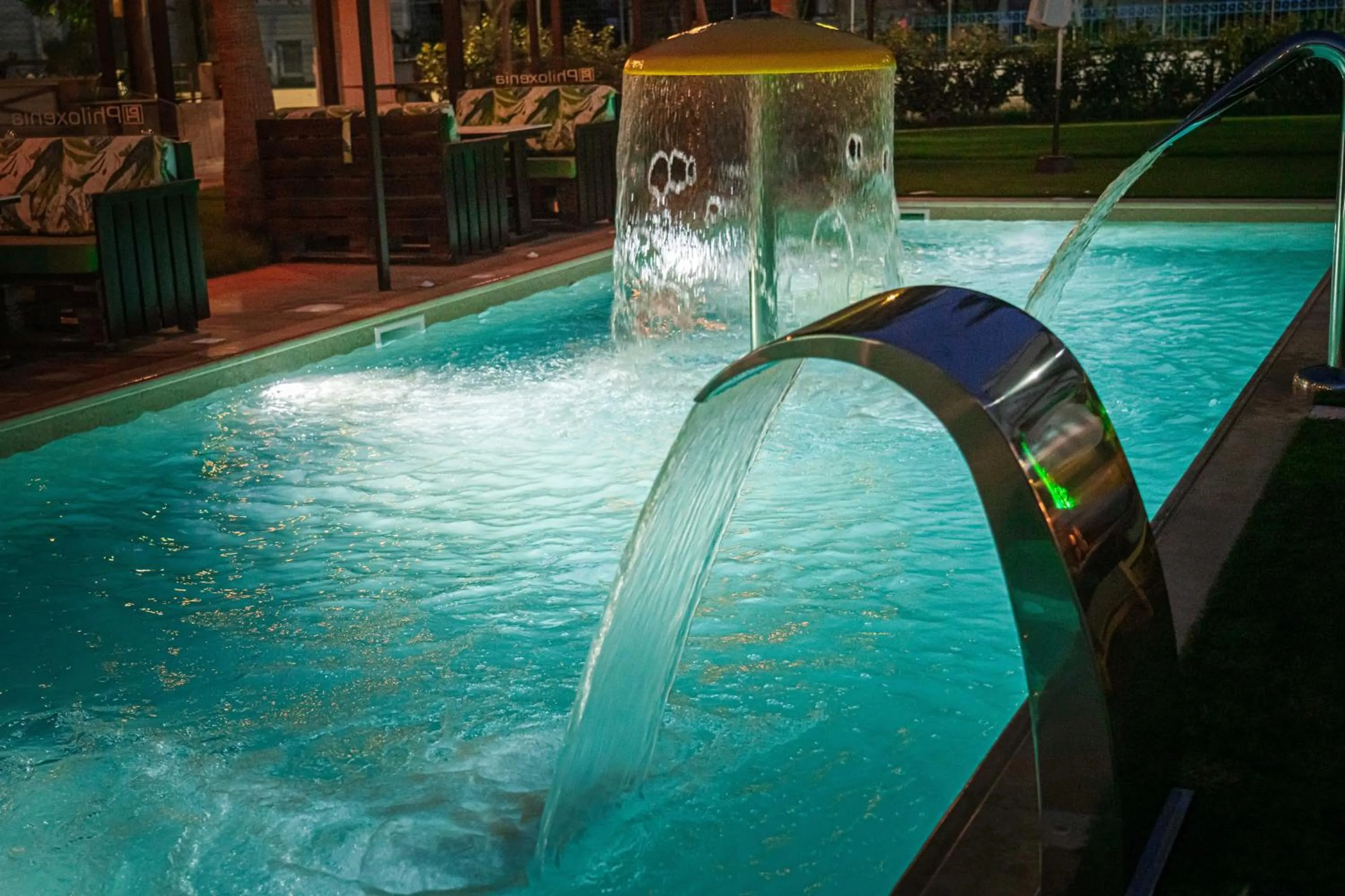 Hot Tub in Despina Aparthotel by Philoxenia Hotel & SPA