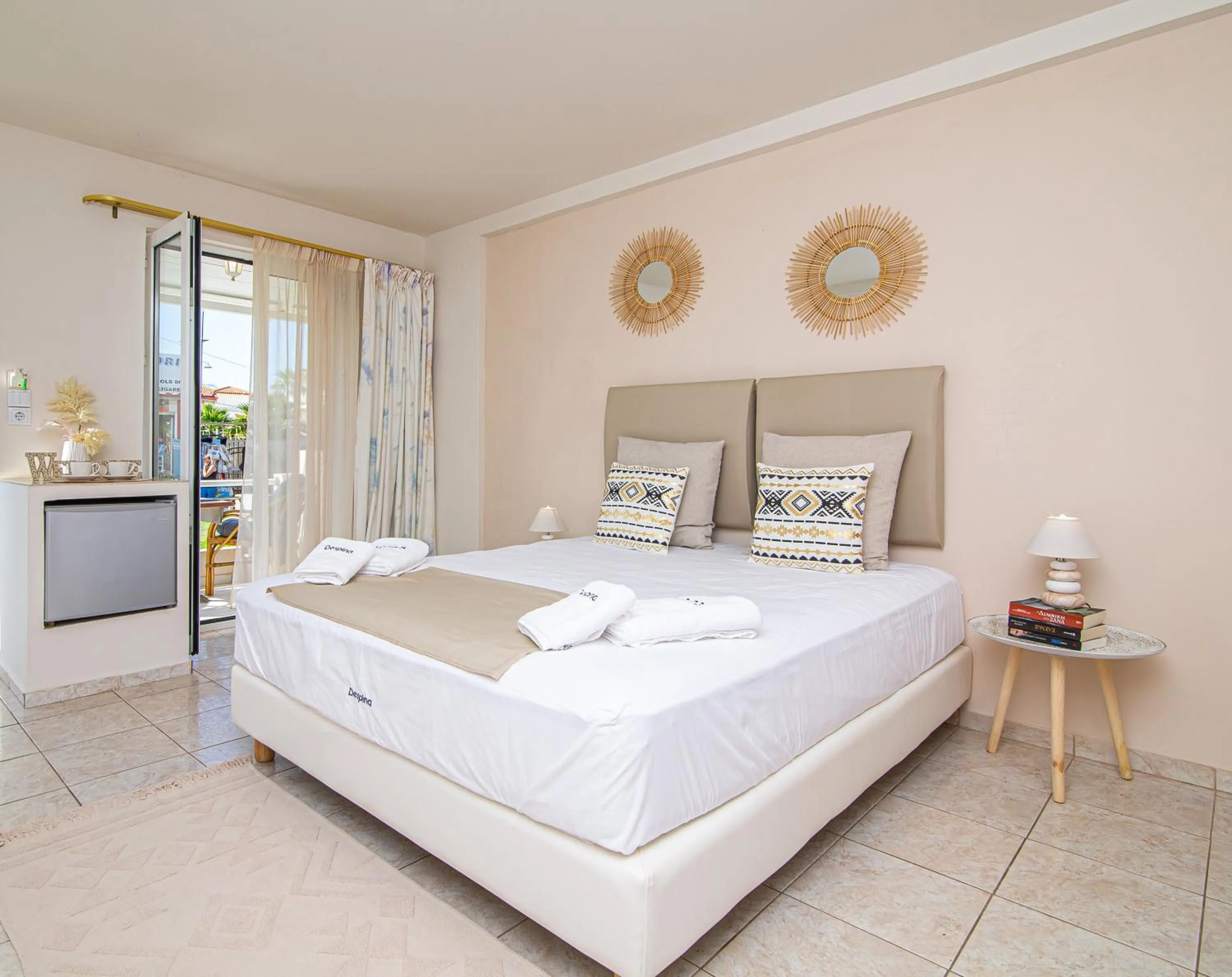 Photo of the whole room, Bed in Despina Aparthotel by Philoxenia Hotel & SPA