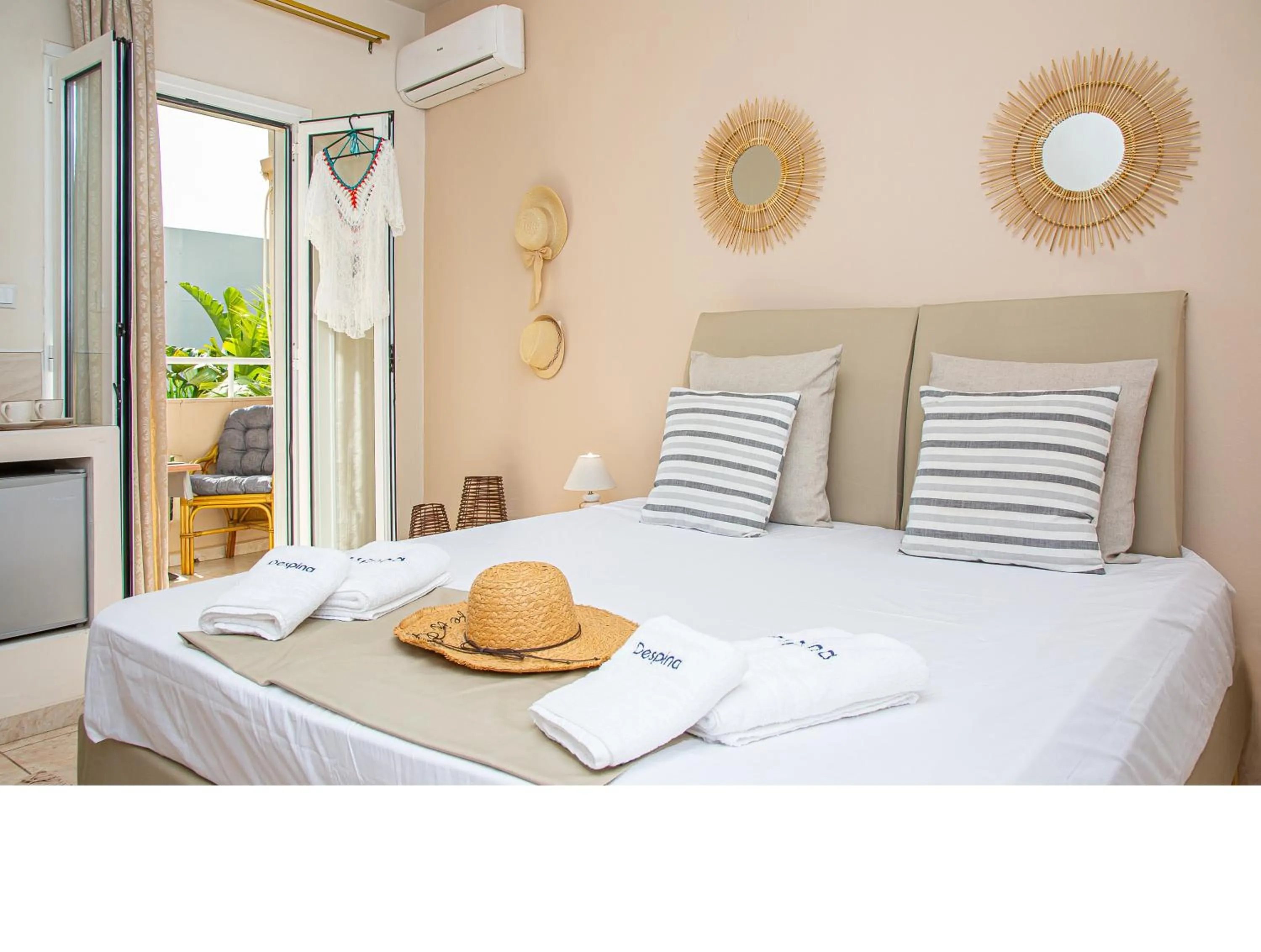 Photo of the whole room, Bed in Despina Aparthotel by Philoxenia Hotel & SPA