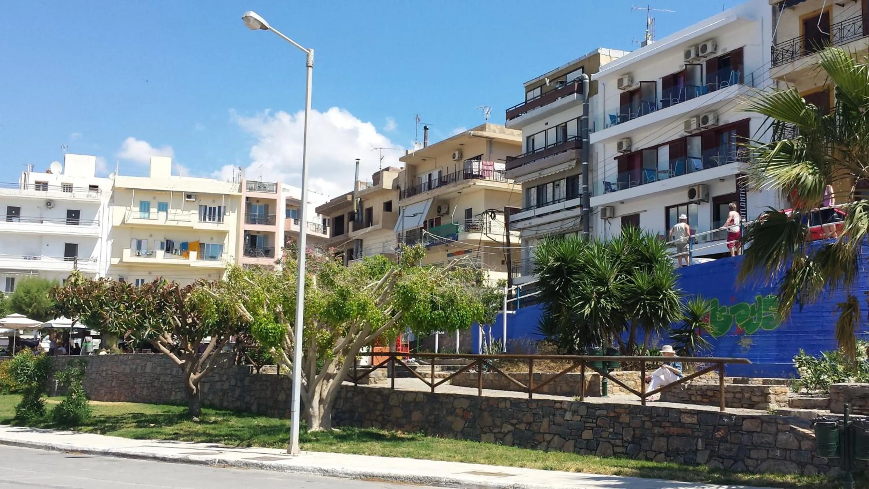 Facade/entrance in Atlantis Hotel