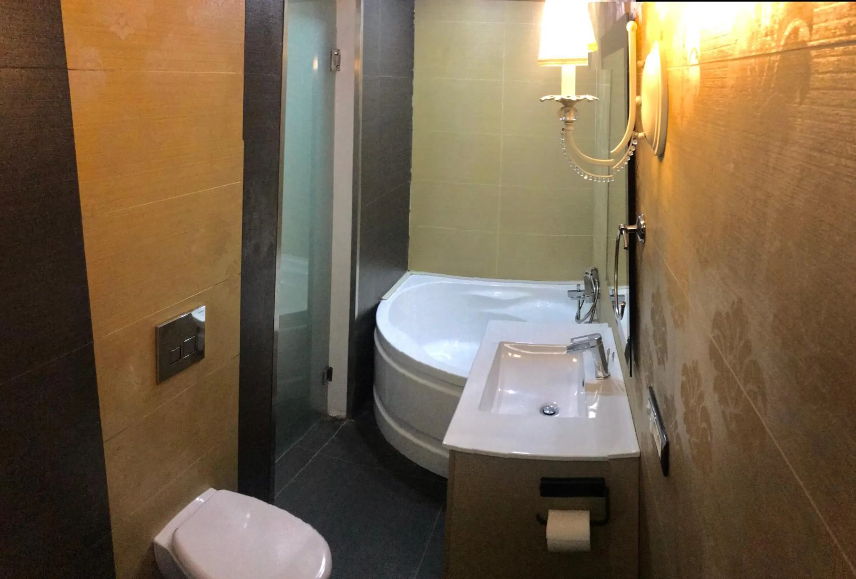 Toilet in Atlantis Hotel