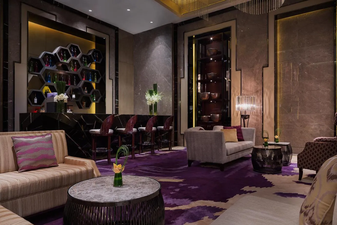 Lobby or reception in Maanshan Wanda Realm Hotel