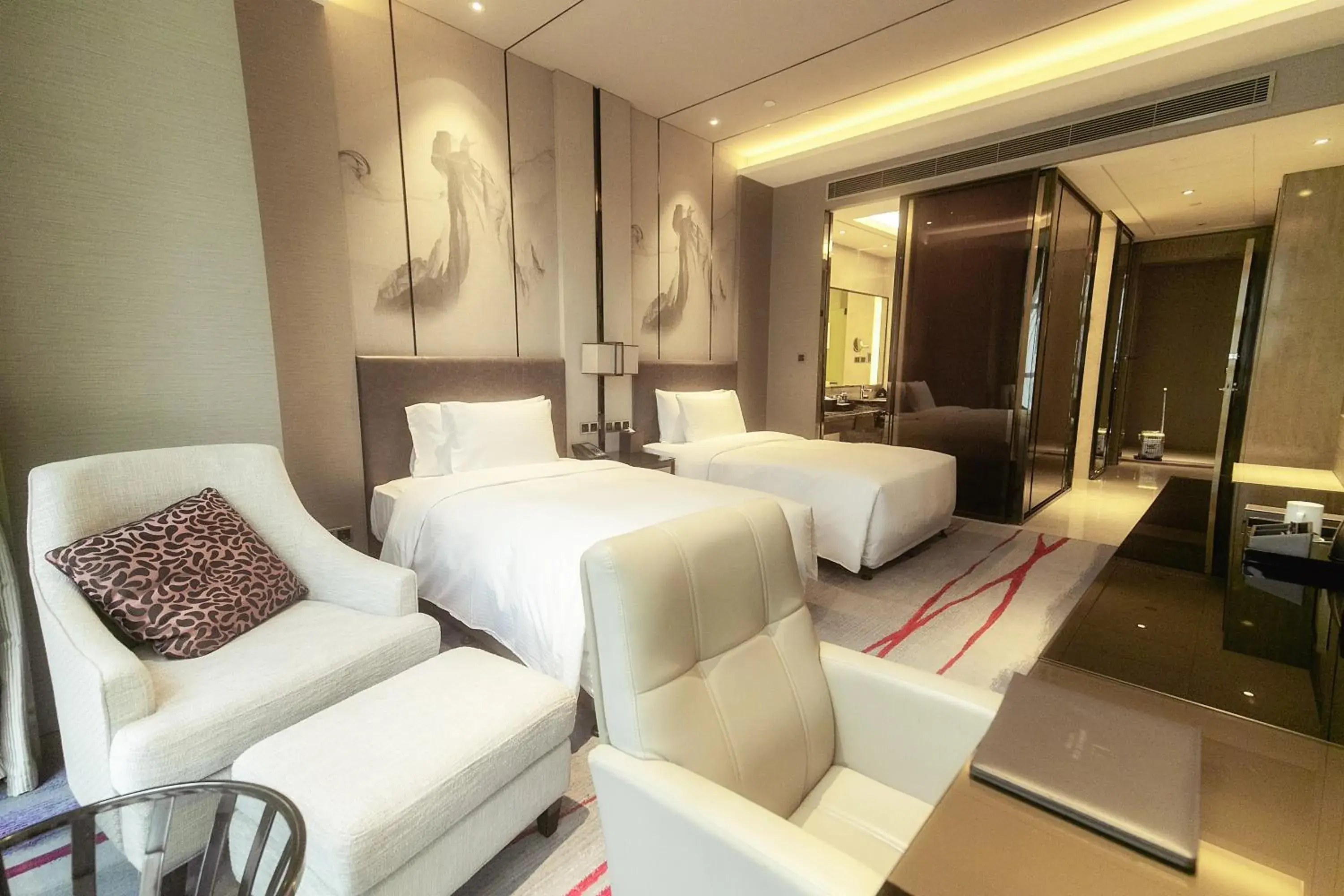 Superior Twin Room in Maanshan Wanda Realm Hotel Superior Twin Room in Maanshan Wanda Realm Hotel