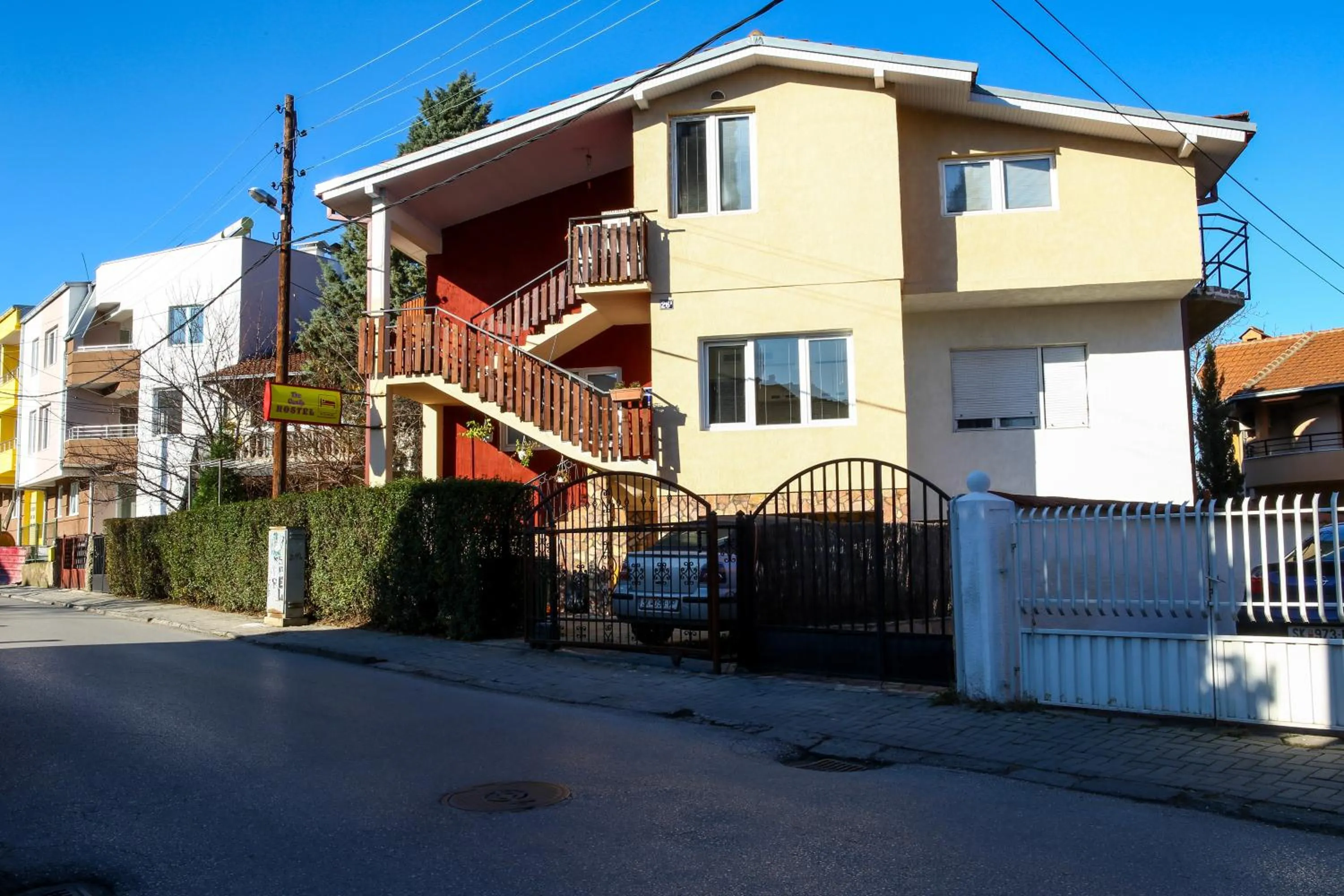 Facade/entrance in The Comfy Hostel