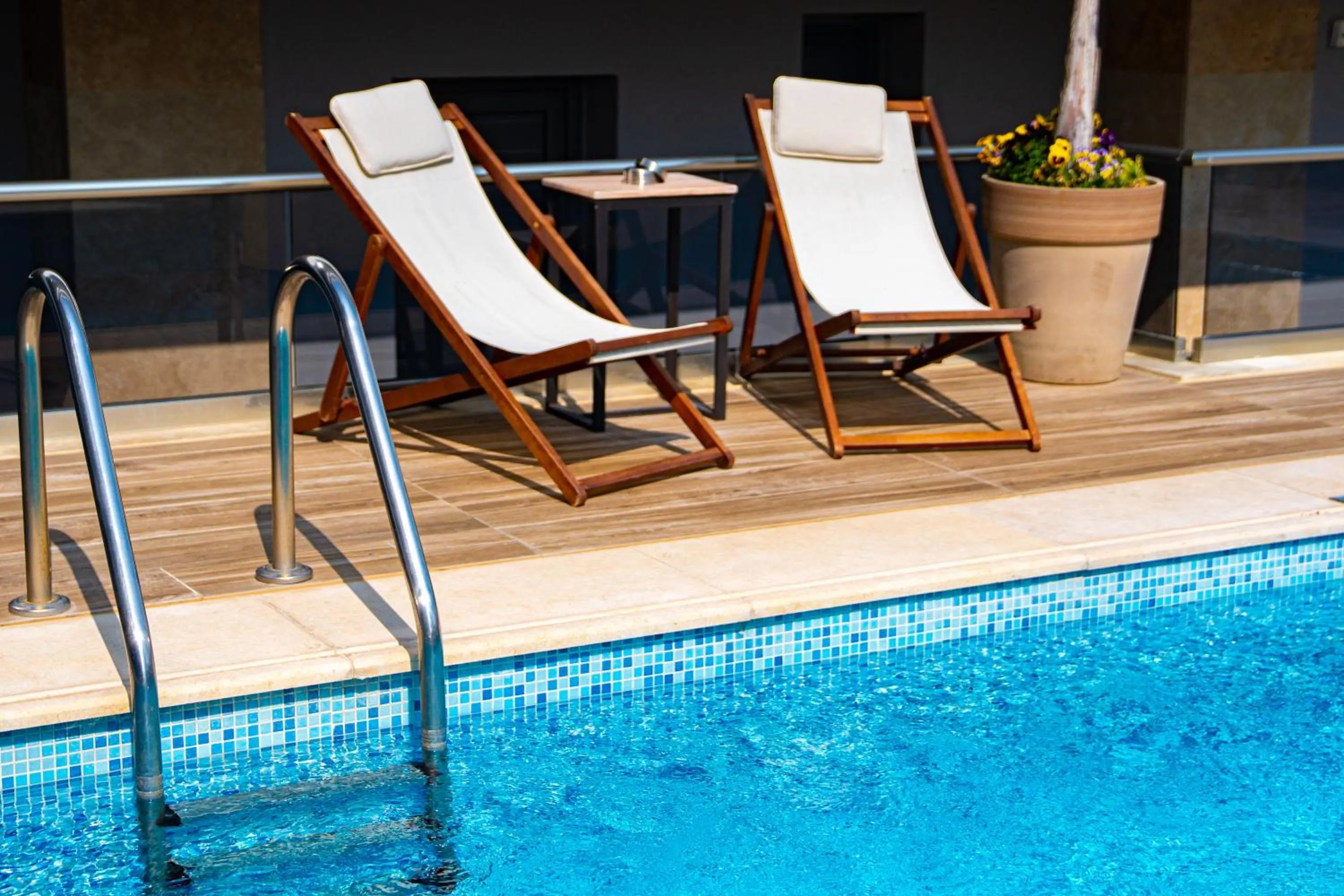 Pool view in Vellum Luxury Living