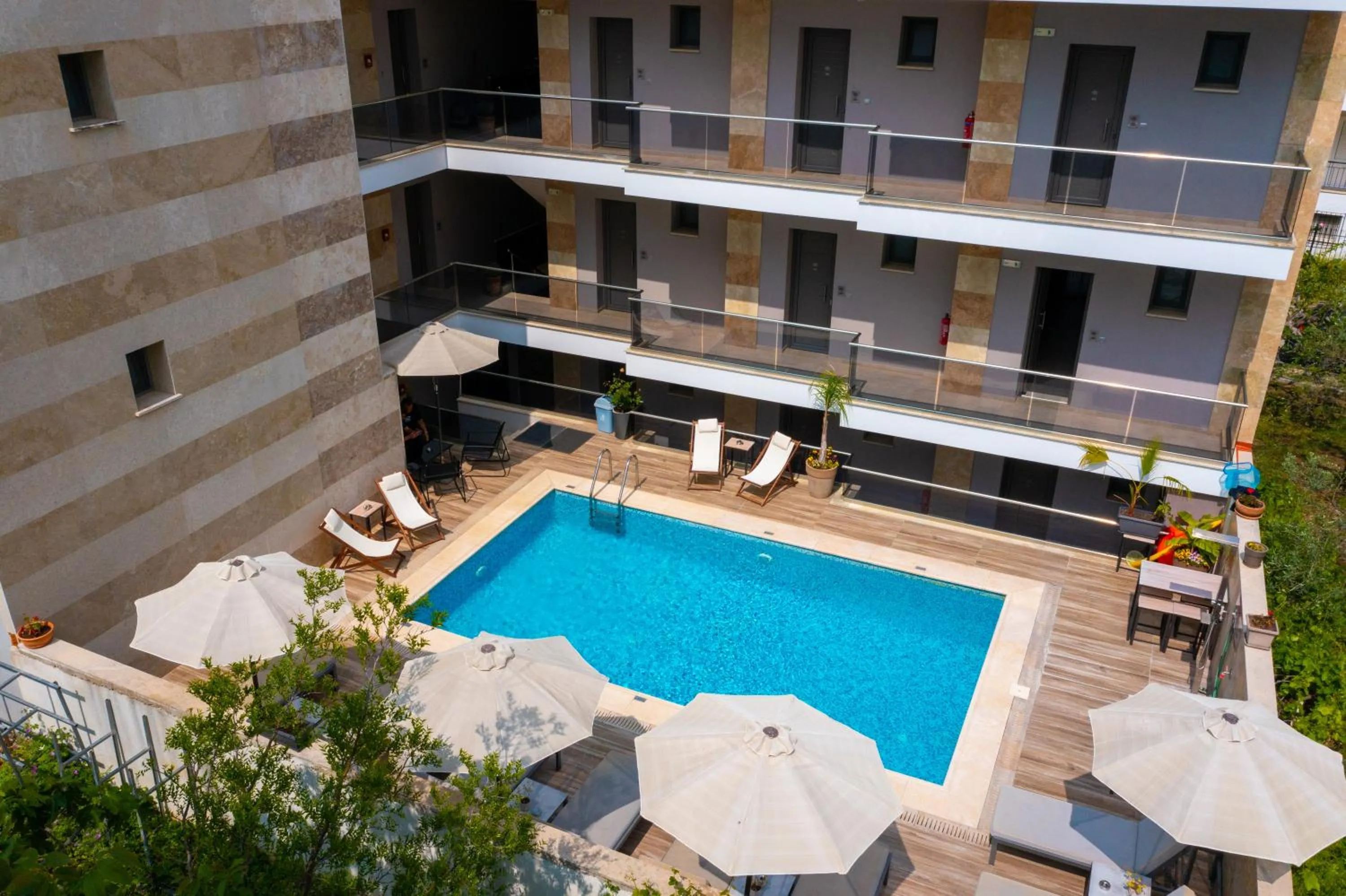Pool view in Vellum Luxury Living