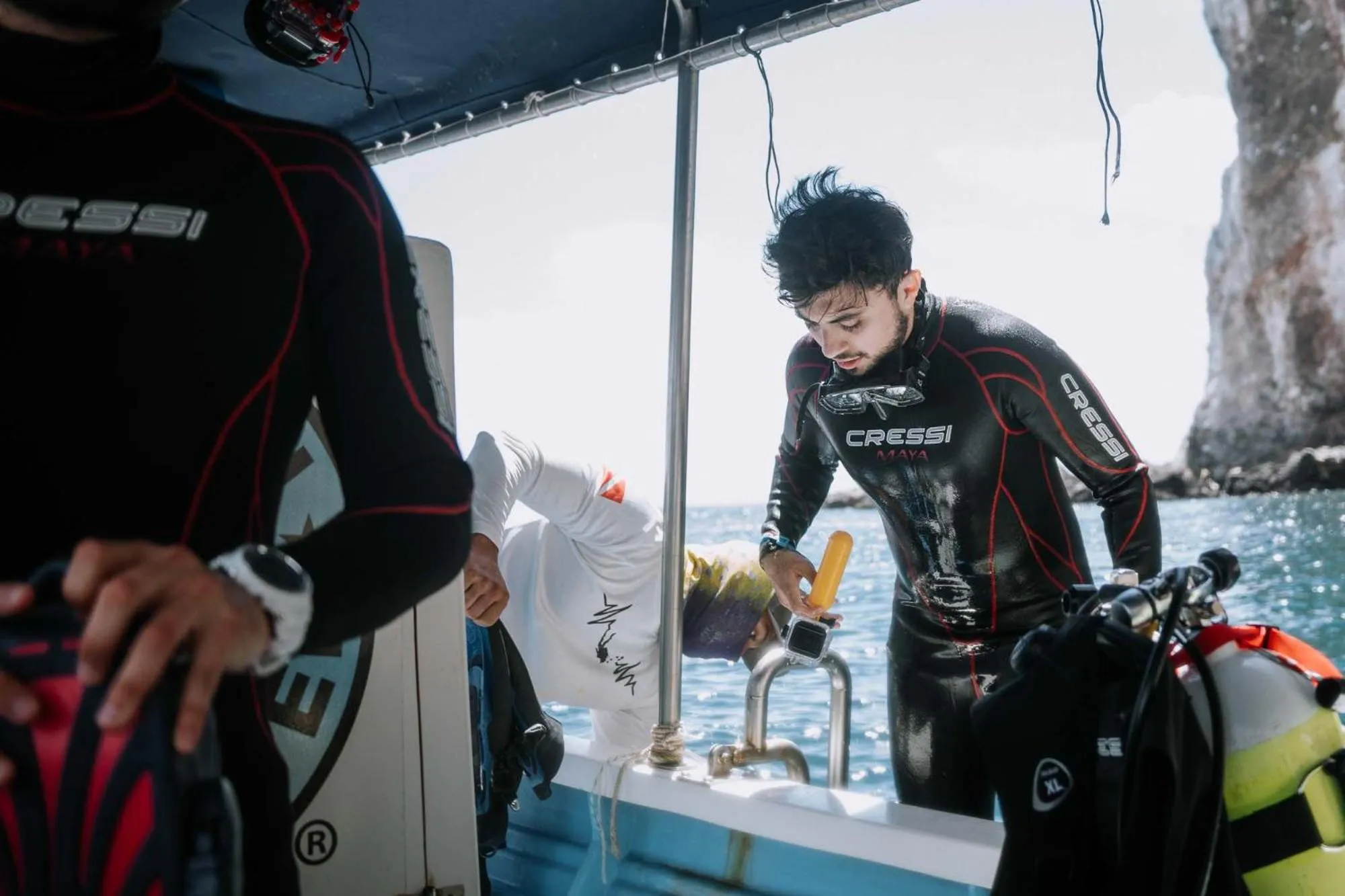 Diving in Sealion Dive Center